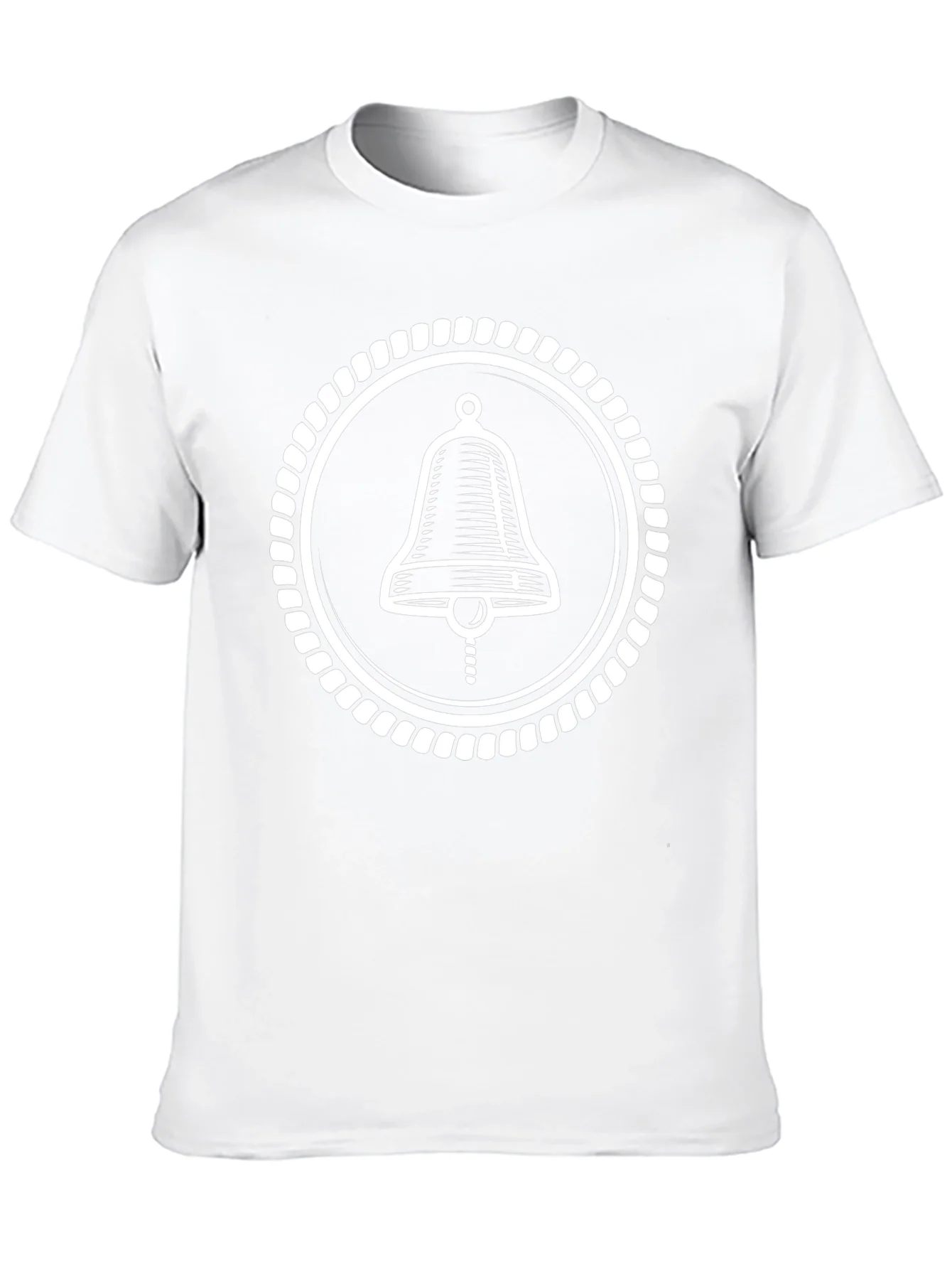 Rope Circle Bell Graphic T-Shirt