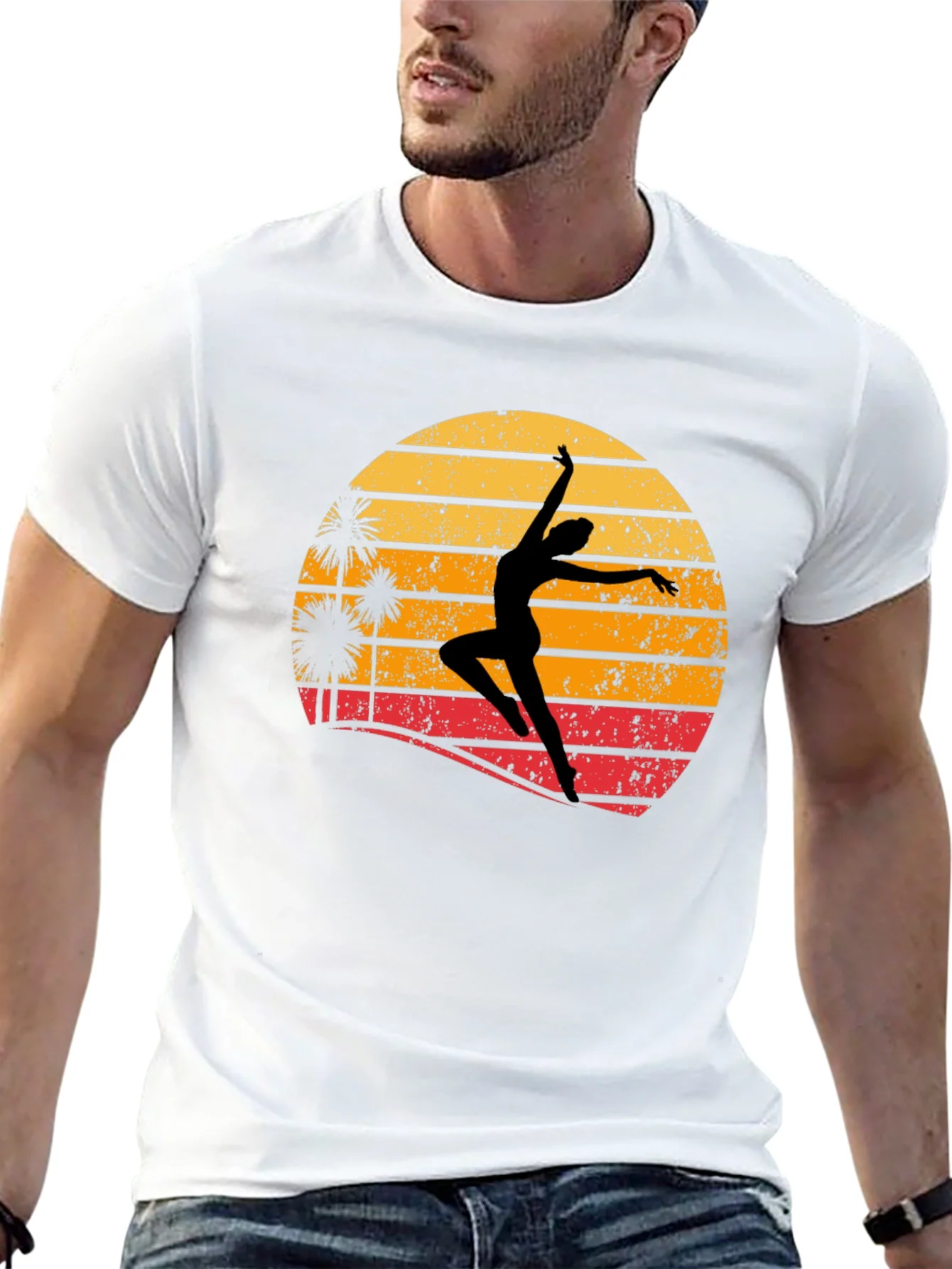 Sunset Dancer Graphic T-Shirt
