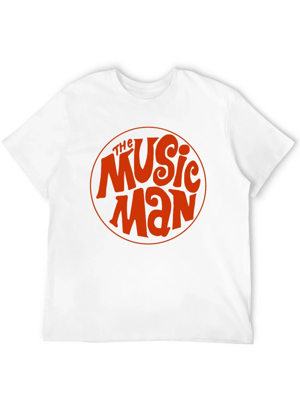 The Music Man Retro Style Black T-Shirt
