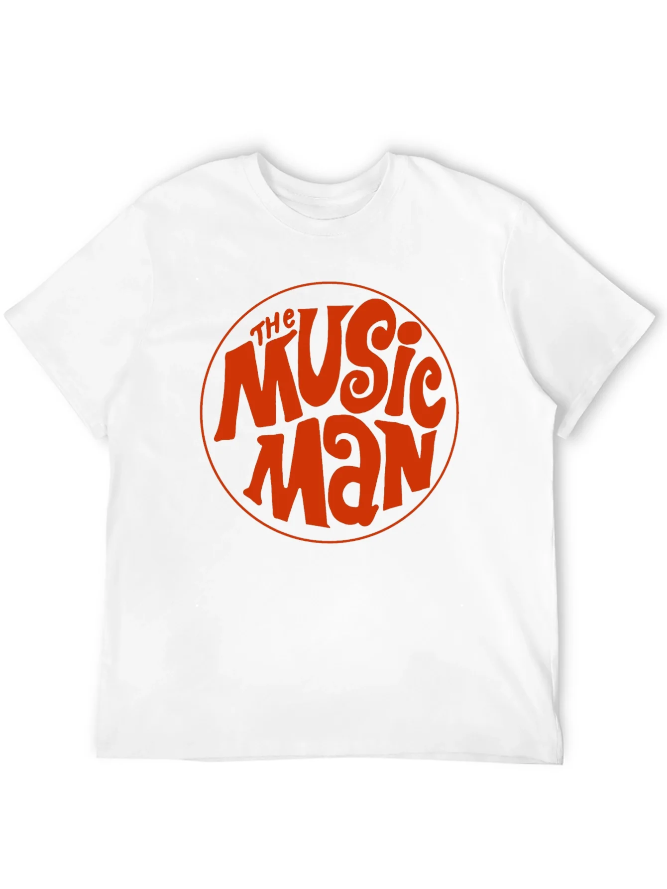 The Music Man Retro Style Black T-Shirt