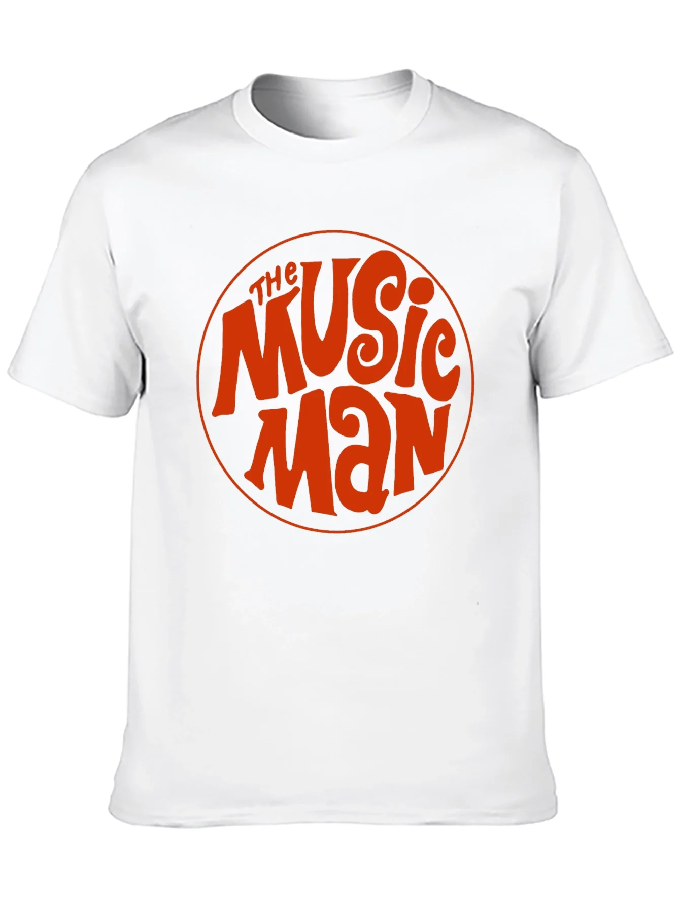 The Music Man Retro Style Black T-Shirt
