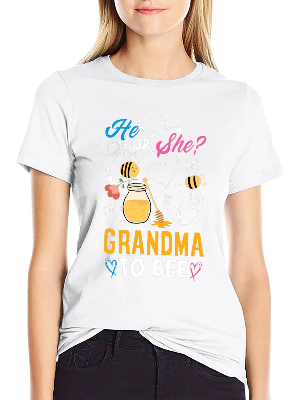 Grandma to Bee T-Shirt - Gender Reveal Tee