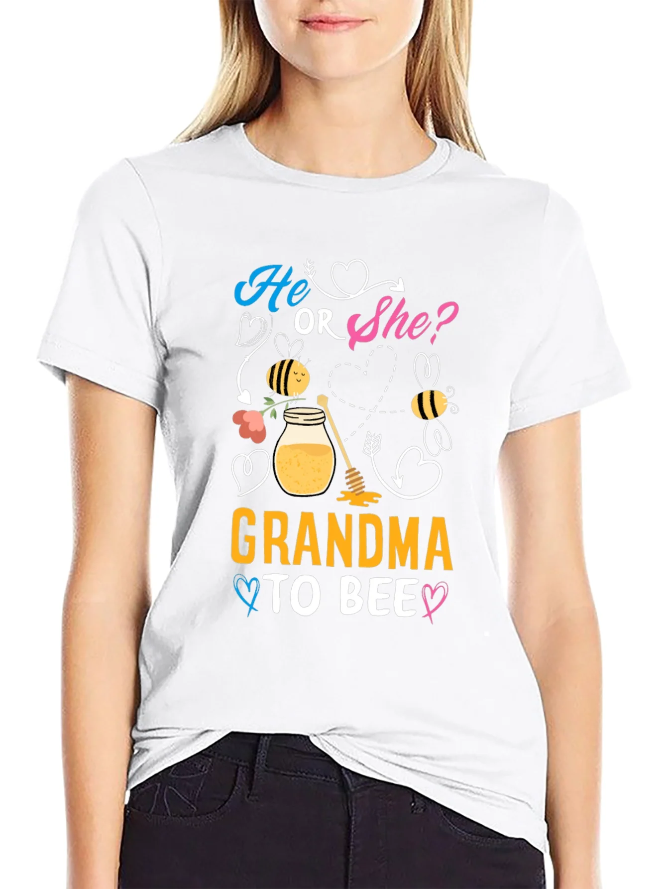 Grandma to Bee T-Shirt - Gender Reveal Tee