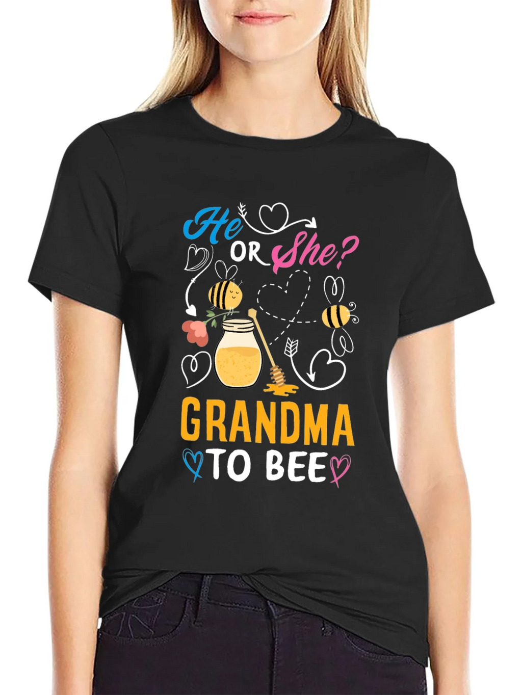 Grandma to Bee T-Shirt - Gender Reveal Tee