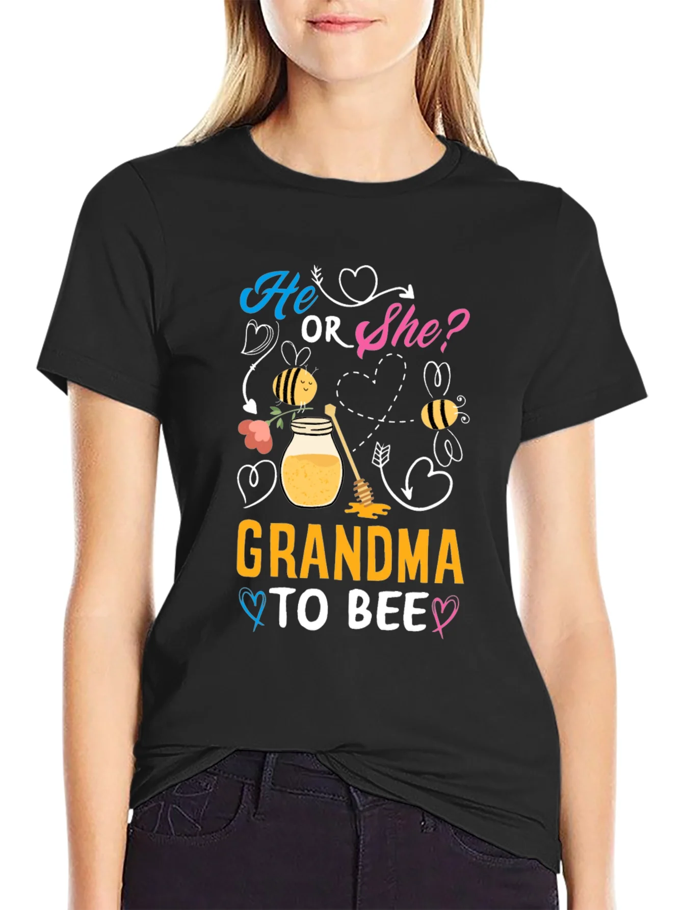 Grandma to Bee T-Shirt - Gender Reveal Tee
