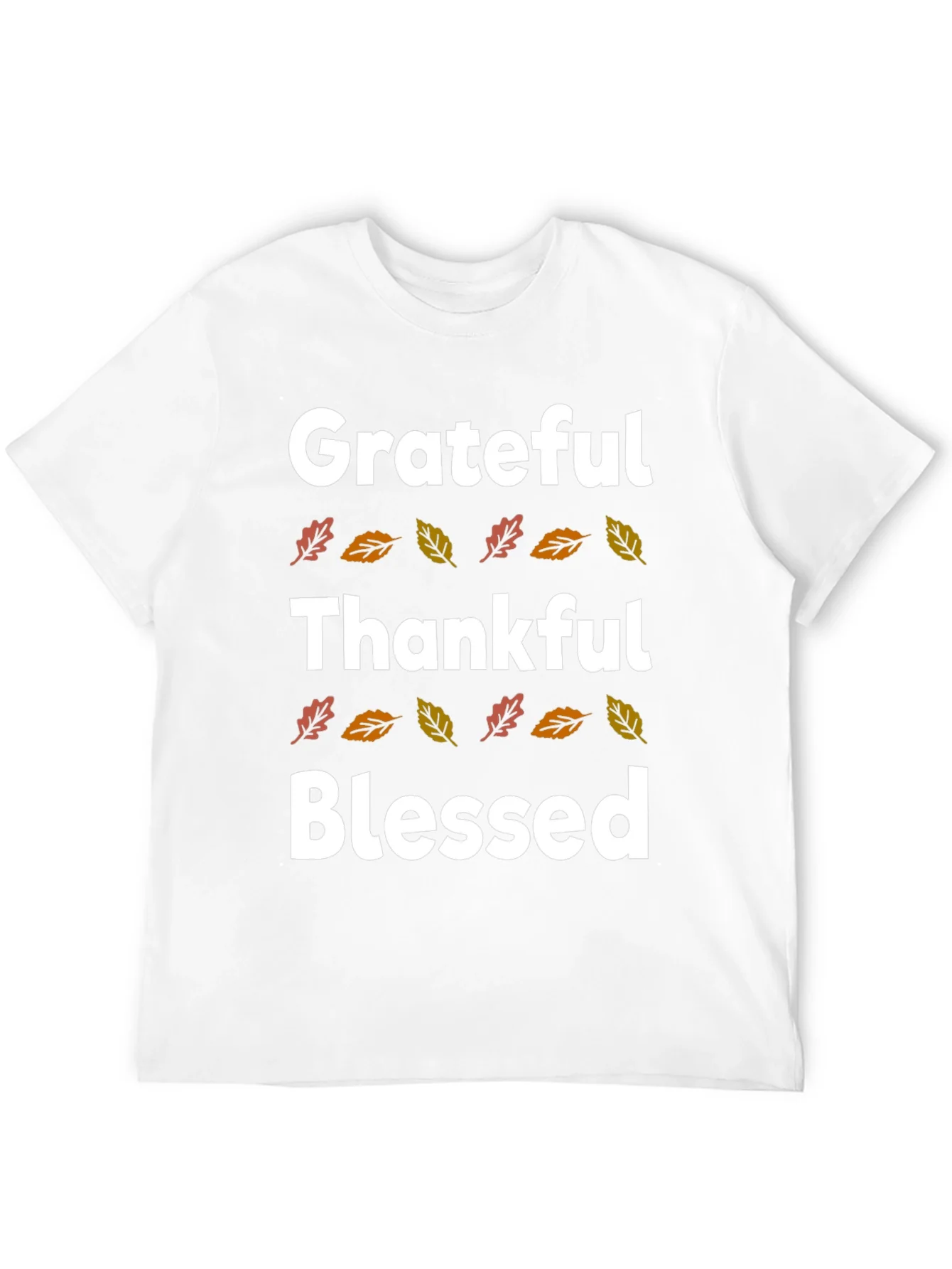 Grateful Thankful Blessed Fall T-Shirt