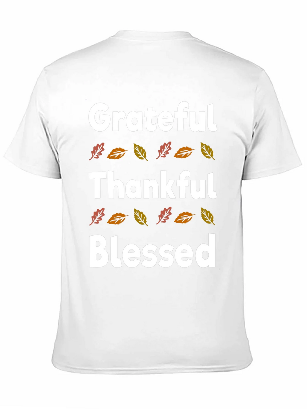 Grateful Thankful Blessed Fall T-Shirt