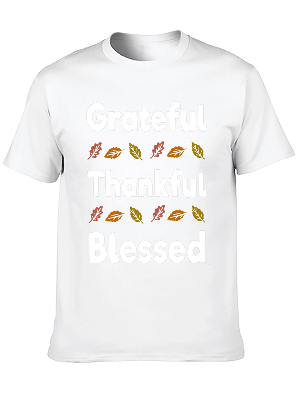 Grateful Thankful Blessed Fall T-Shirt