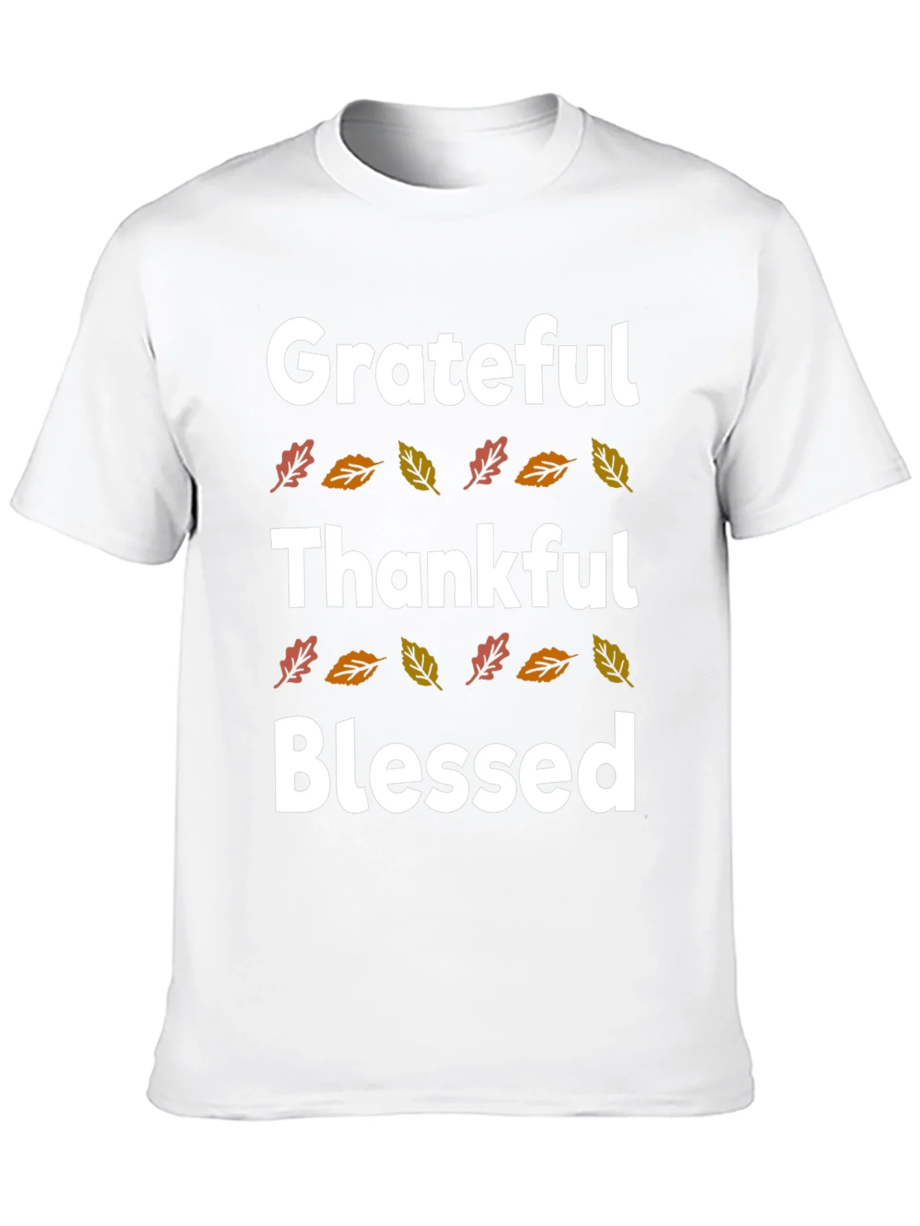 Grateful Thankful Blessed Fall T-Shirt