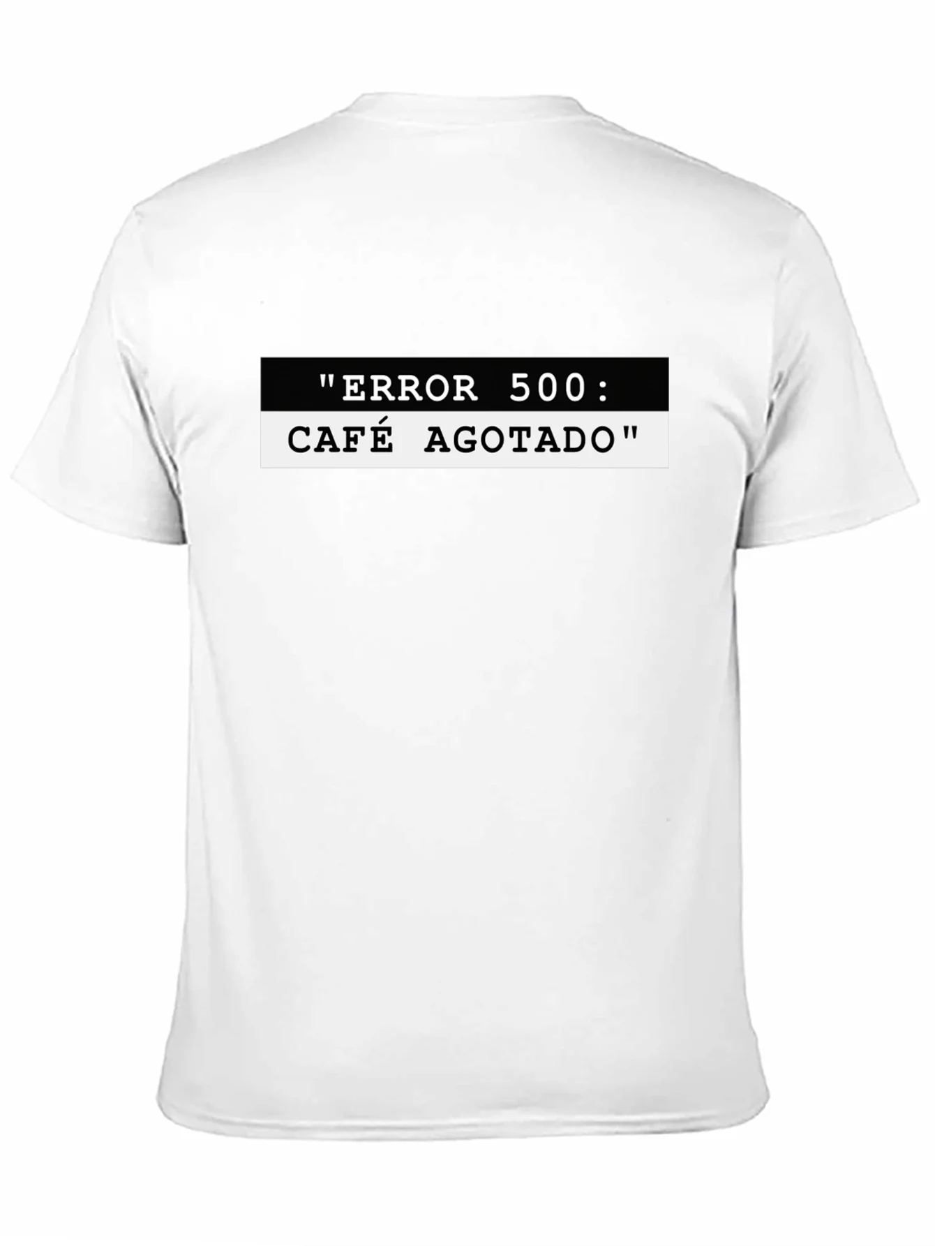 Error 500 Cafe Agotado Black T-Shirt