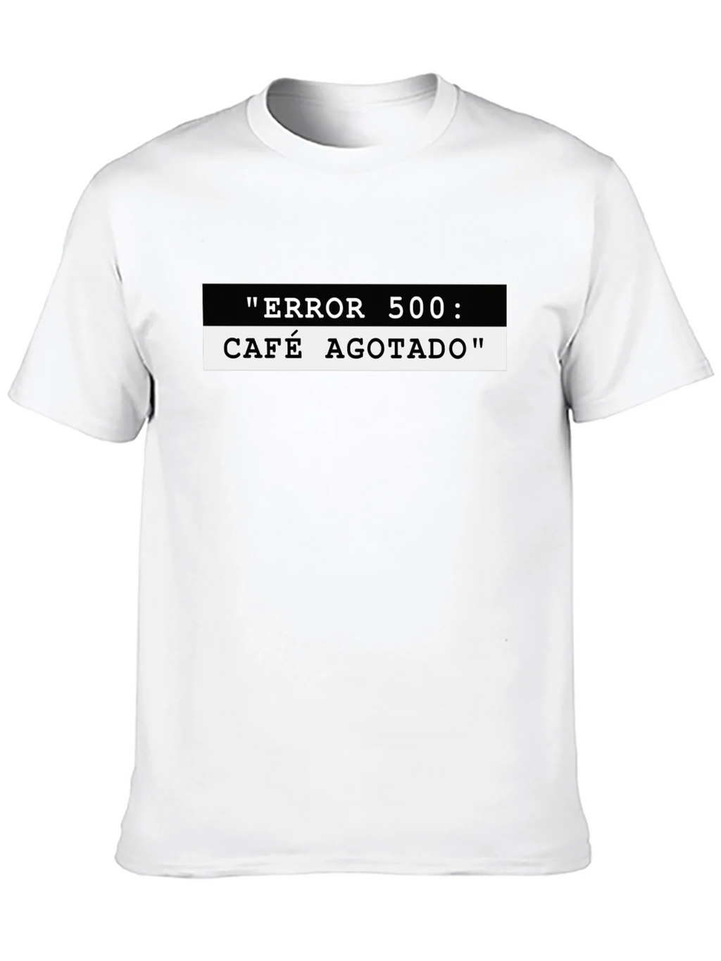 Error 500 Cafe Agotado Black T-Shirt