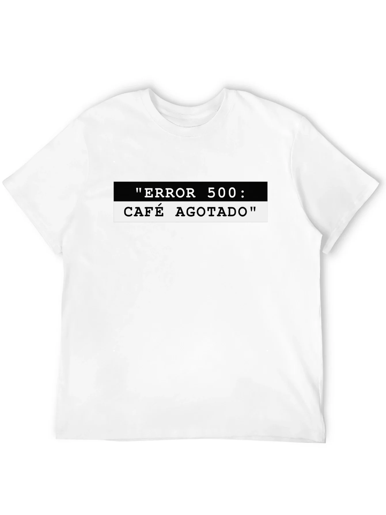 Error 500 Cafe Agotado Black T-Shirt