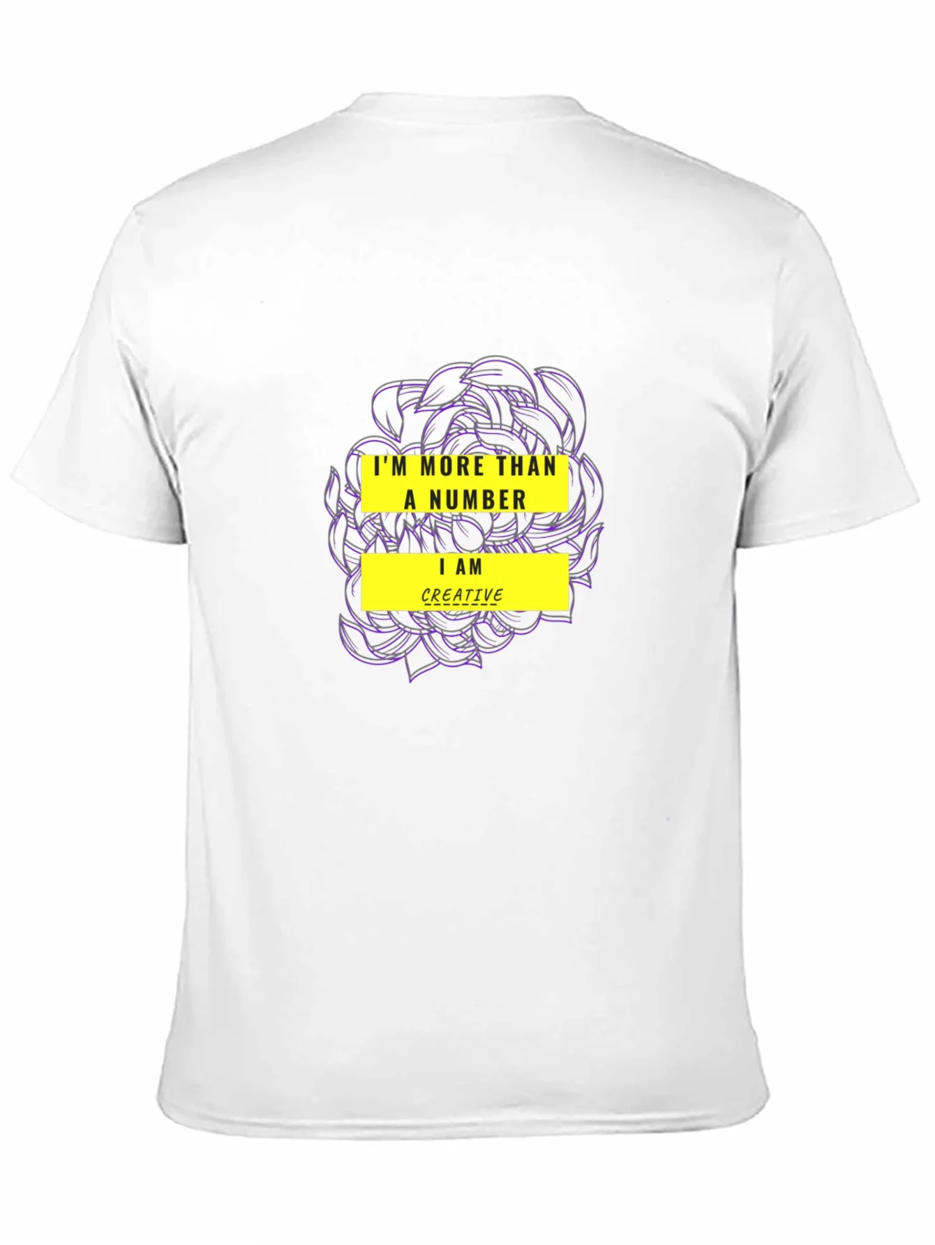 Creative Soul Graphic Tee - More Than a Number T-Shirt