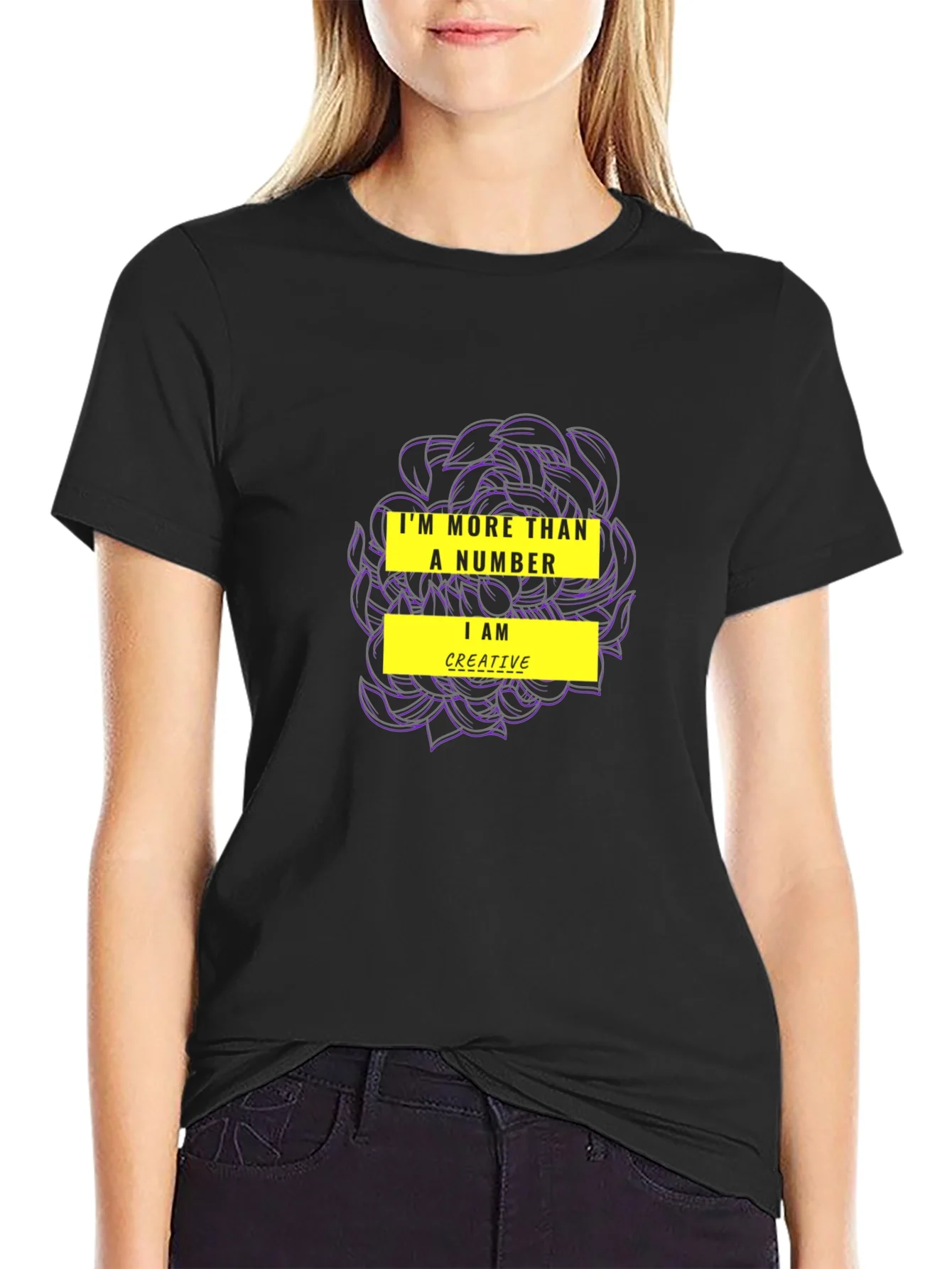 Creative Soul Graphic Tee - More Than a Number T-Shirt