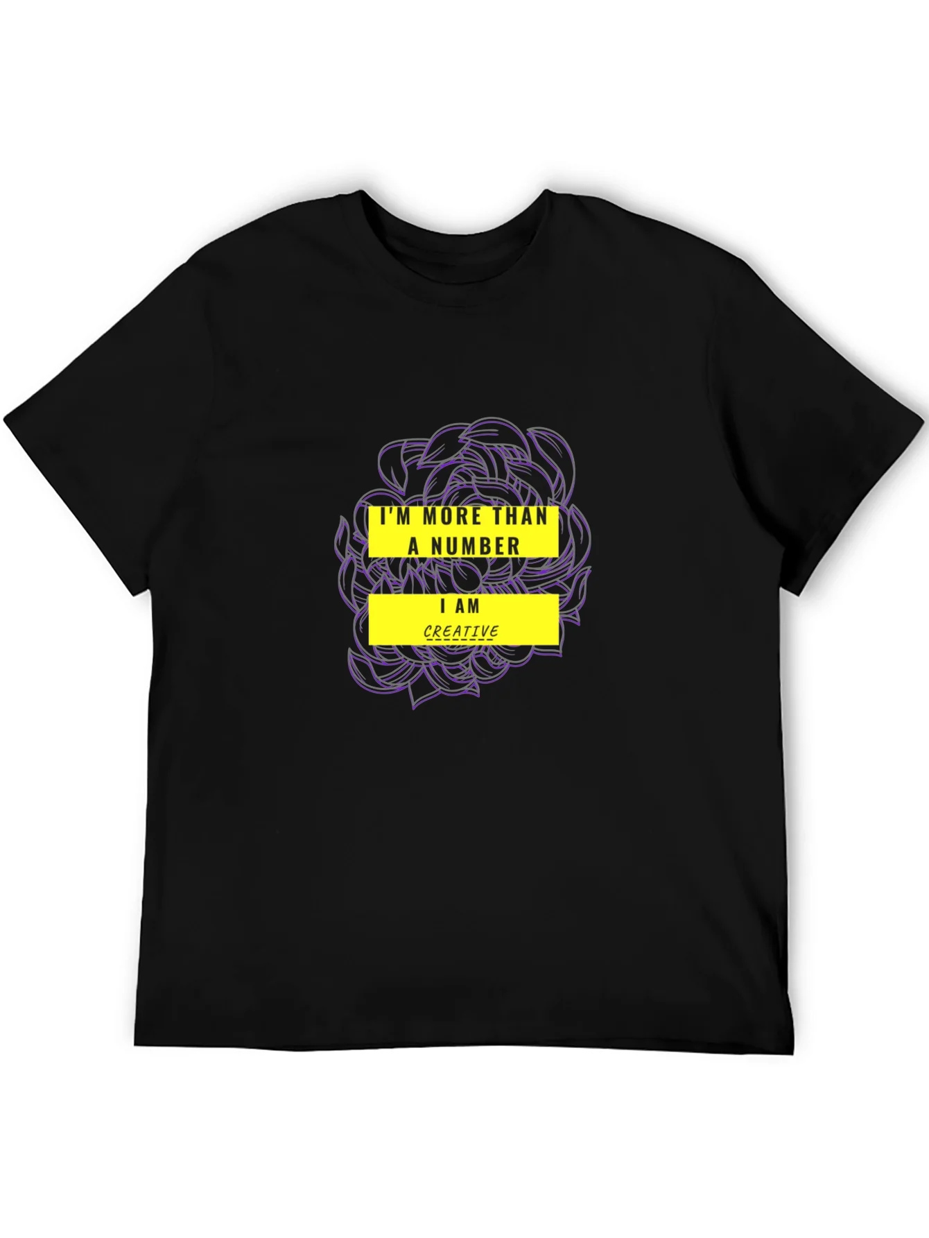 Creative Soul Graphic Tee - More Than a Number T-Shirt