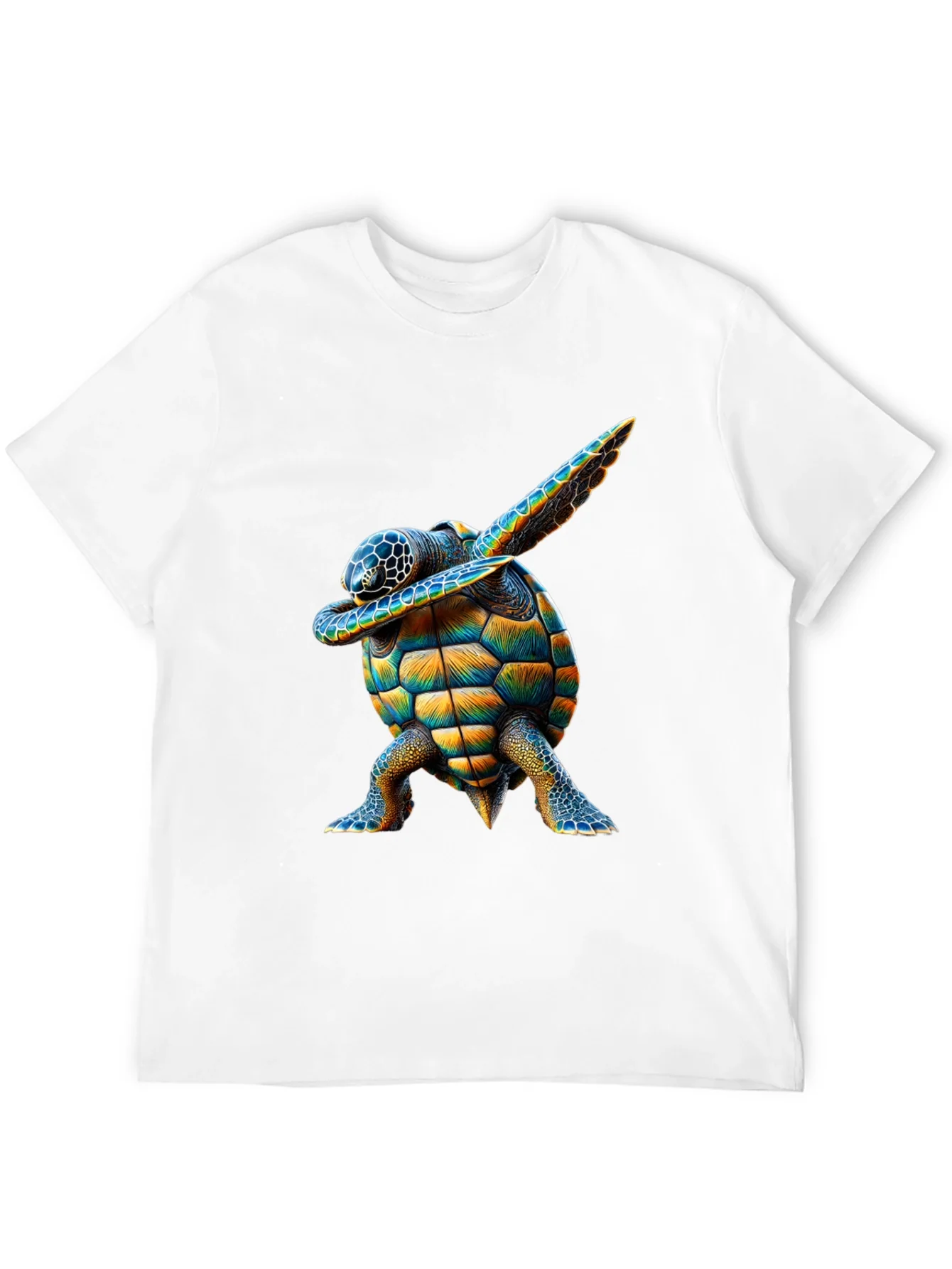 Dabbing Turtle Graphic Tee - Black T-Shirt