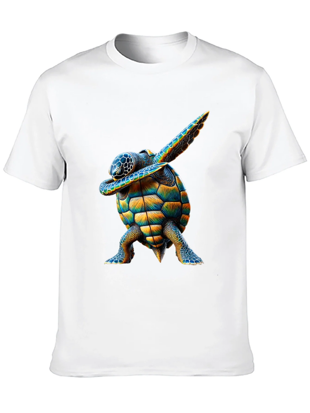 Dabbing Turtle Graphic Tee - Black T-Shirt