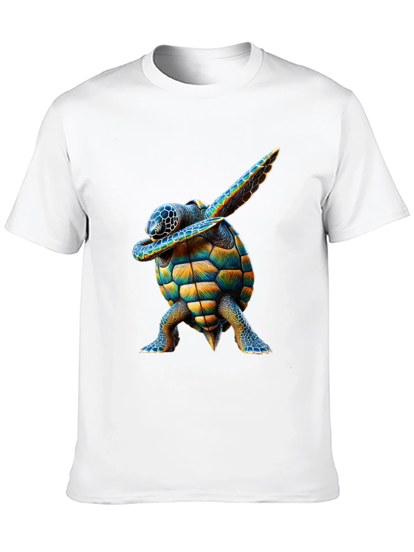 Dabbing Turtle Graphic Tee - Black T-Shirt