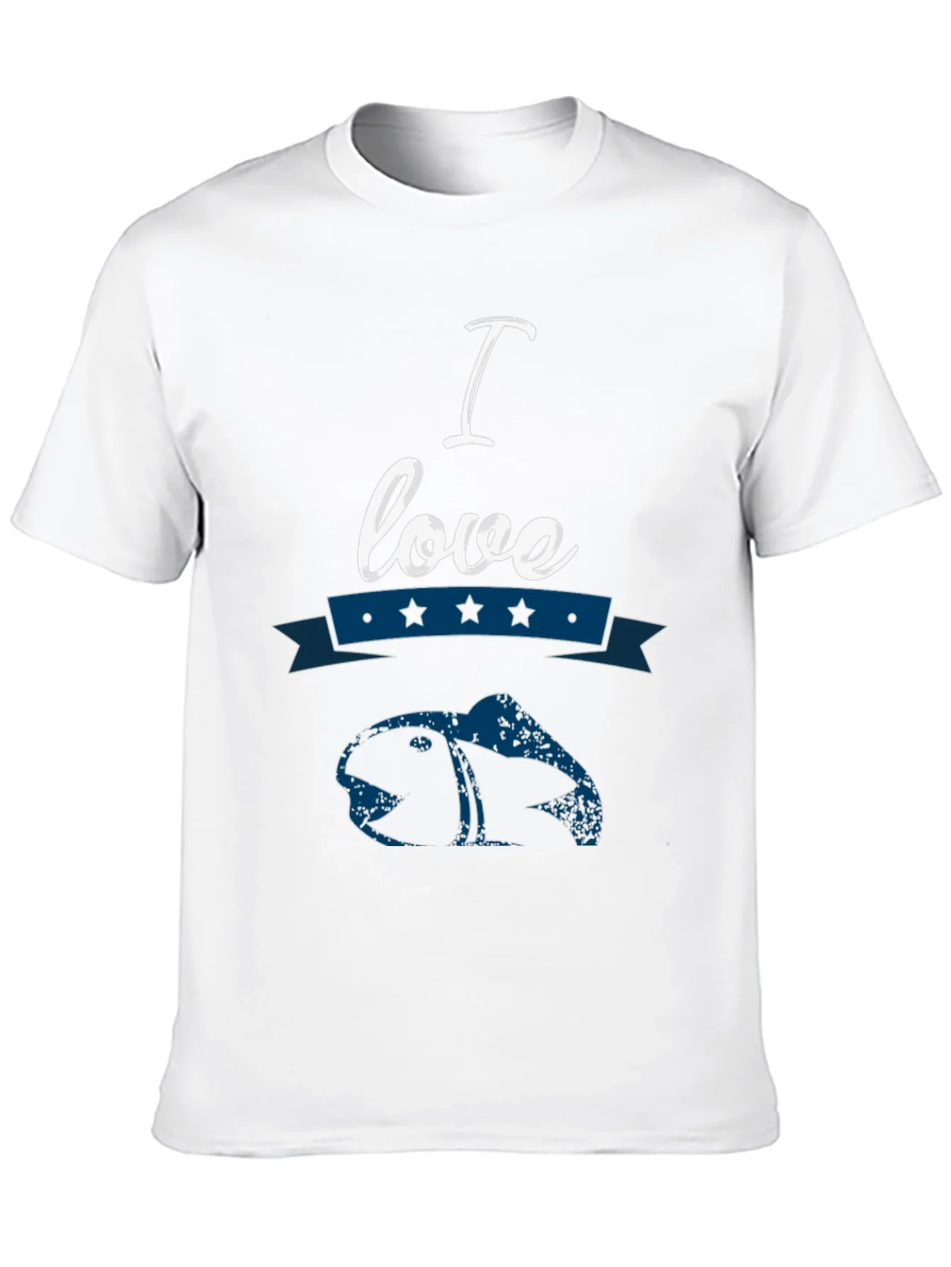 I Love Fishing T-Shirt Novelty Angler Tee
