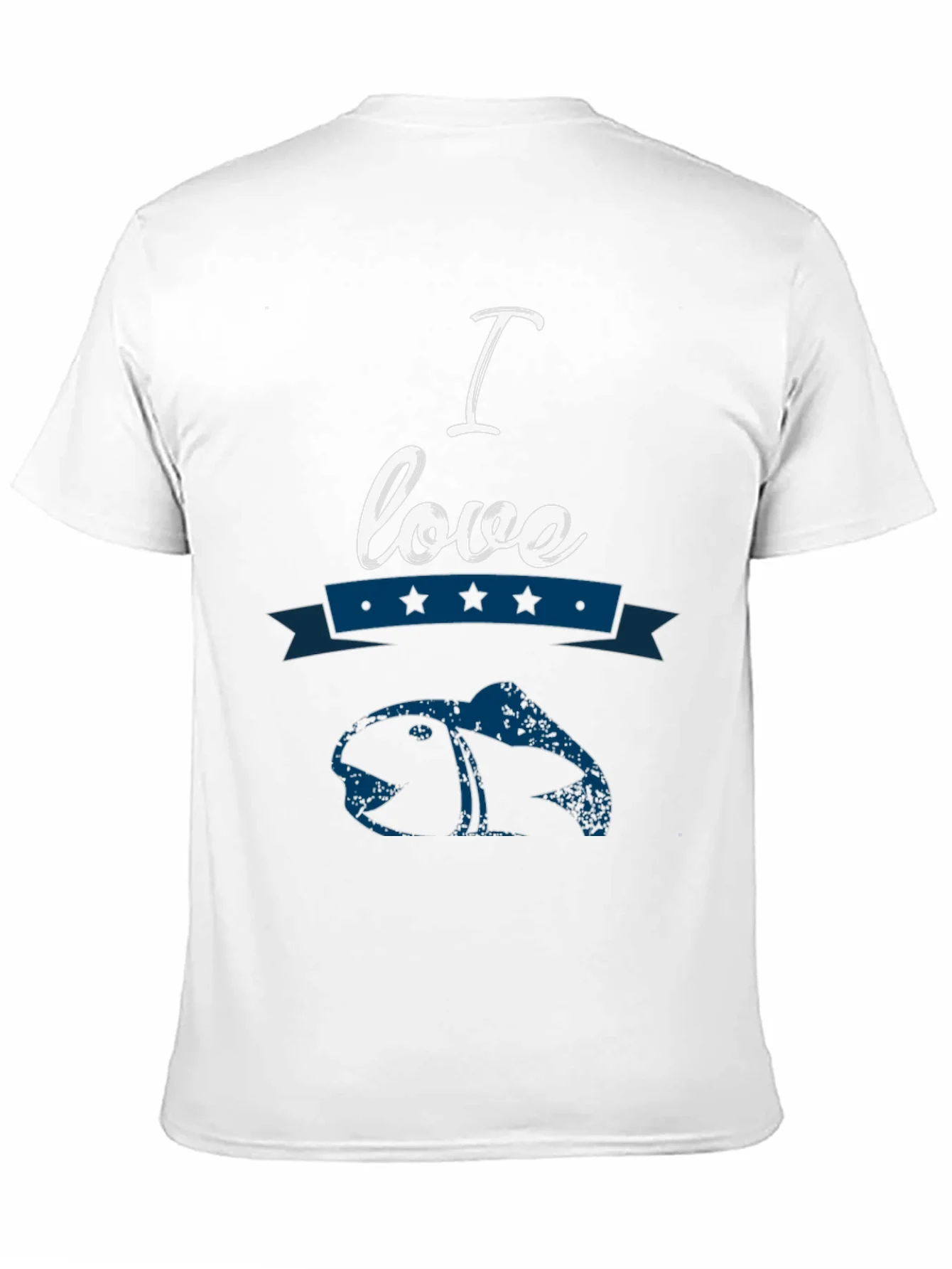I Love Fishing T-Shirt Novelty Angler Tee