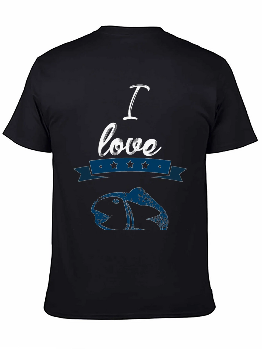 I Love Fishing T-Shirt Novelty Angler Tee