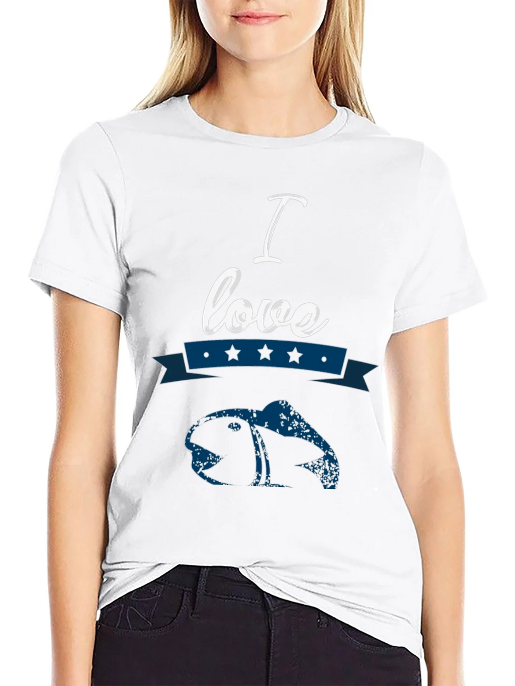 I Love Fishing T-Shirt Novelty Angler Tee