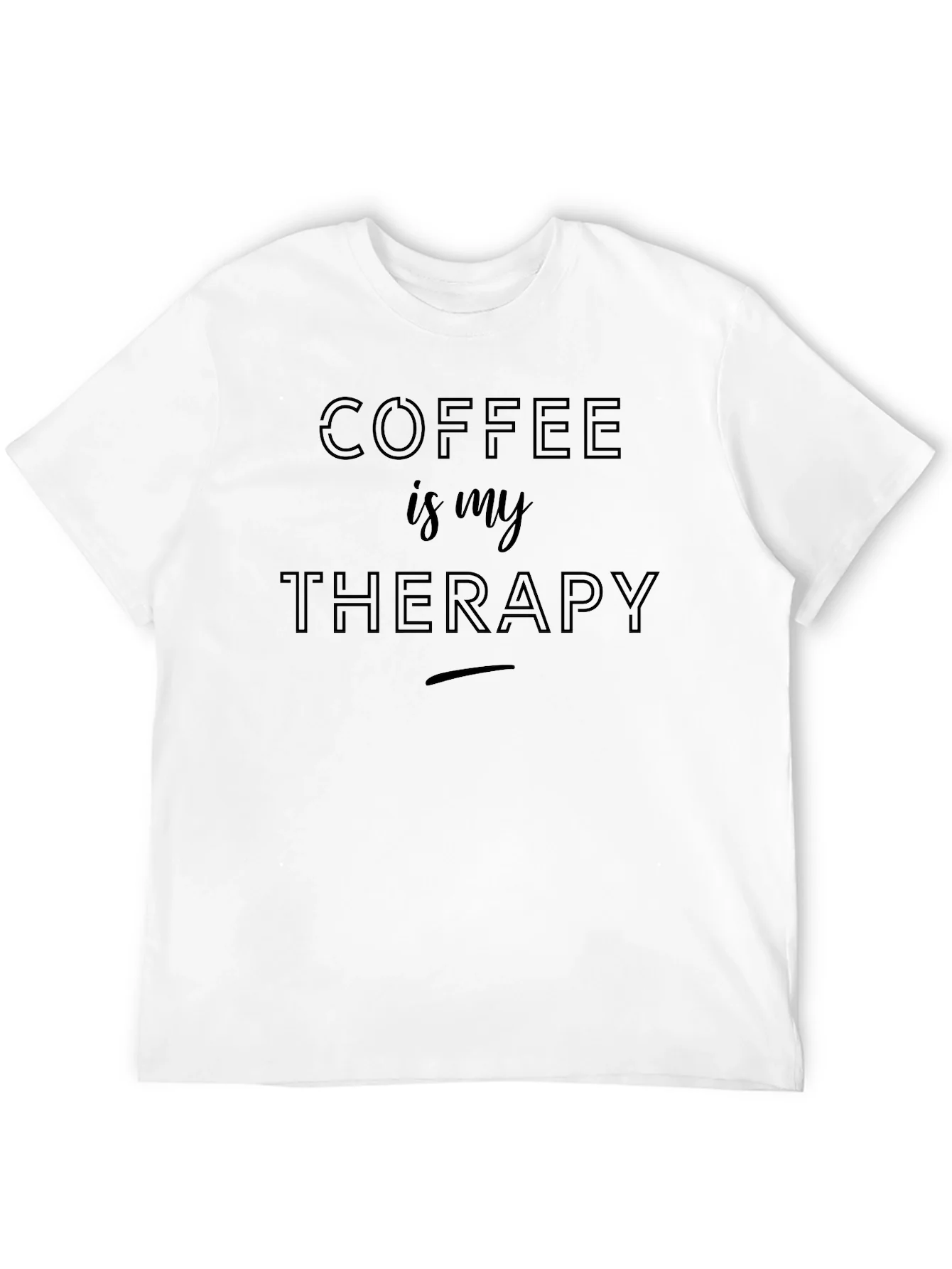 Coffee is My Therapy T-Shirt - Comfort Fit