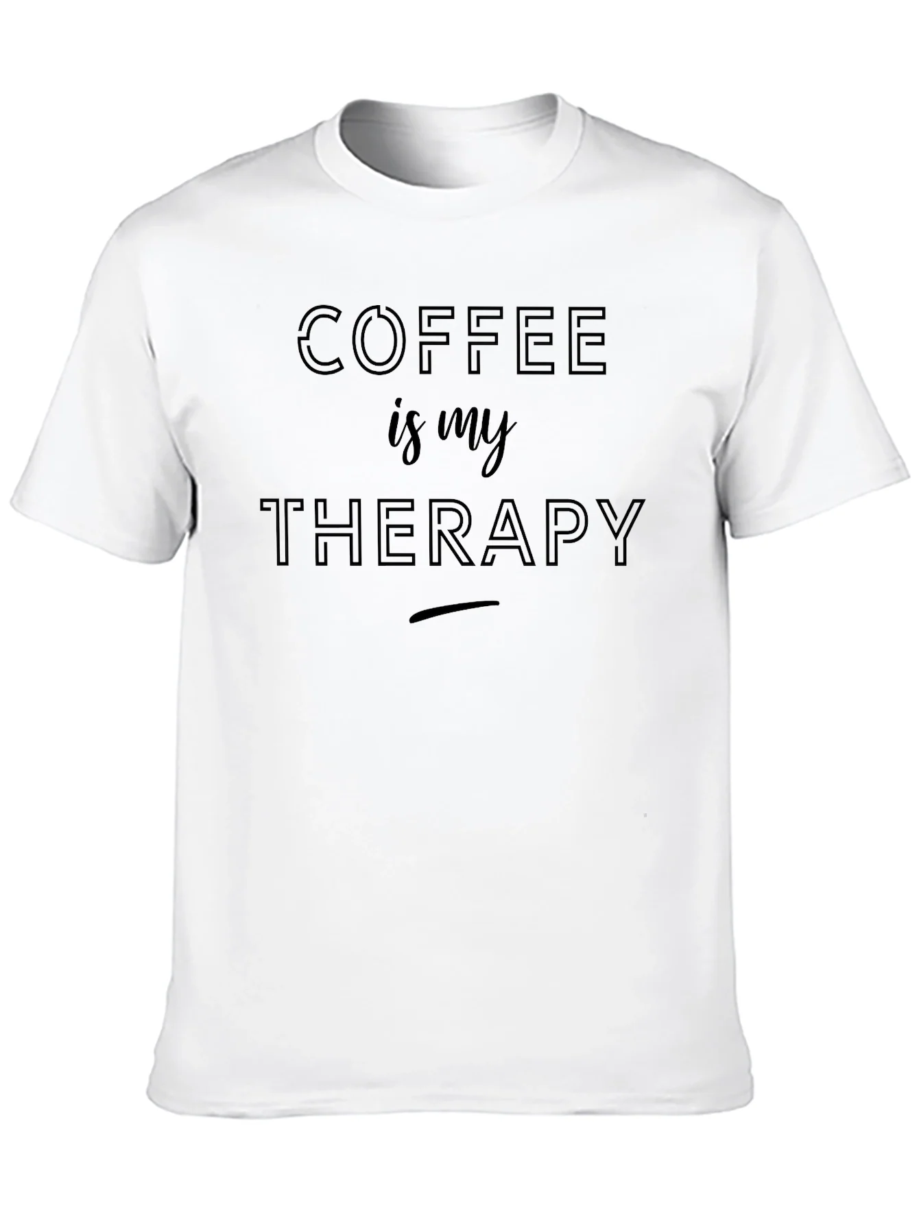 Coffee is My Therapy T-Shirt - Comfort Fit