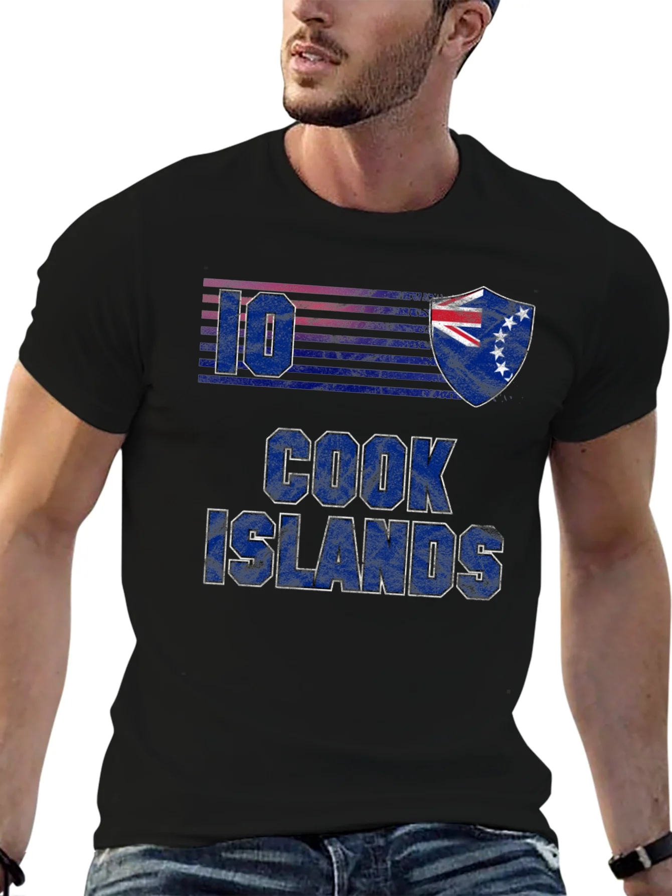 Cook Islands T-Shirt - Number 10 - National Pride