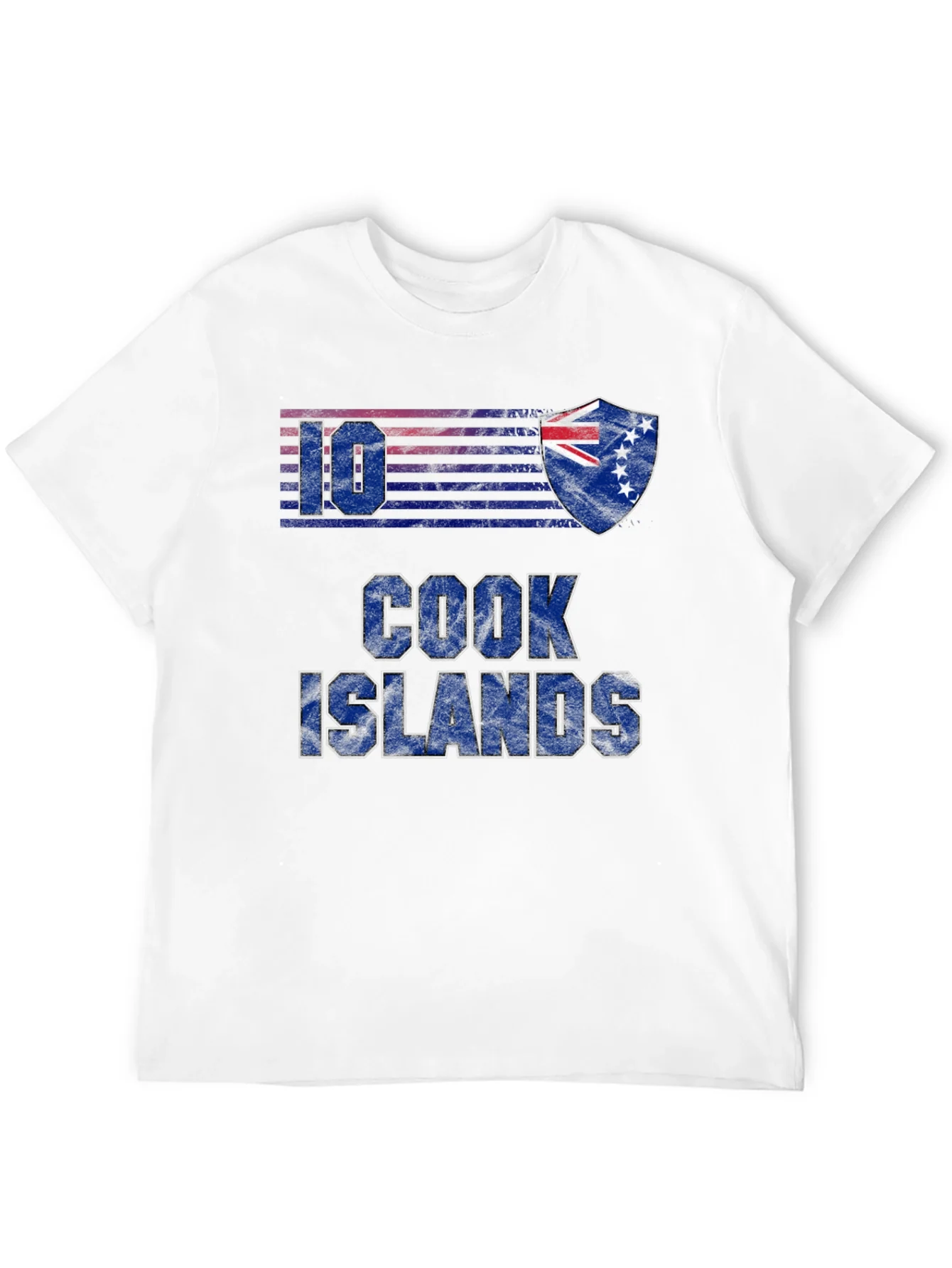 Cook Islands T-Shirt - Number 10 - National Pride