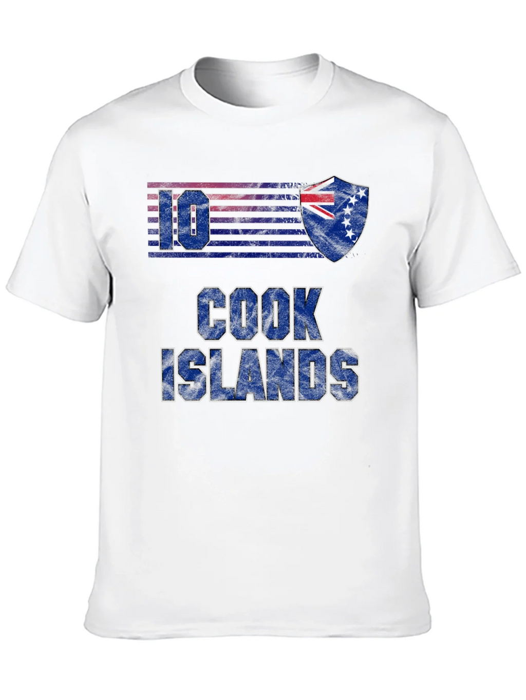 Cook Islands T-Shirt - Number 10 - National Pride