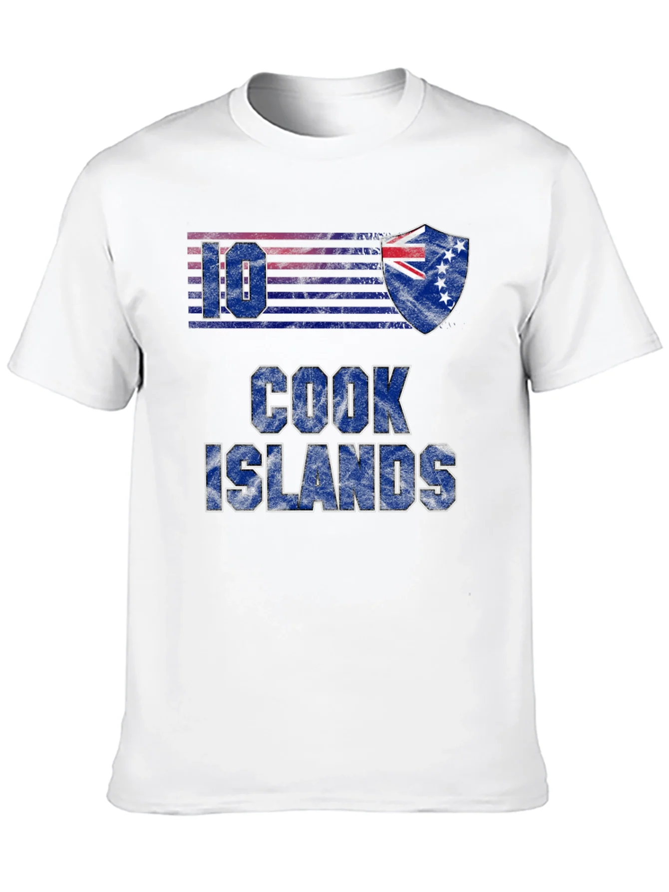 Cook Islands T-Shirt - Number 10 - National Pride