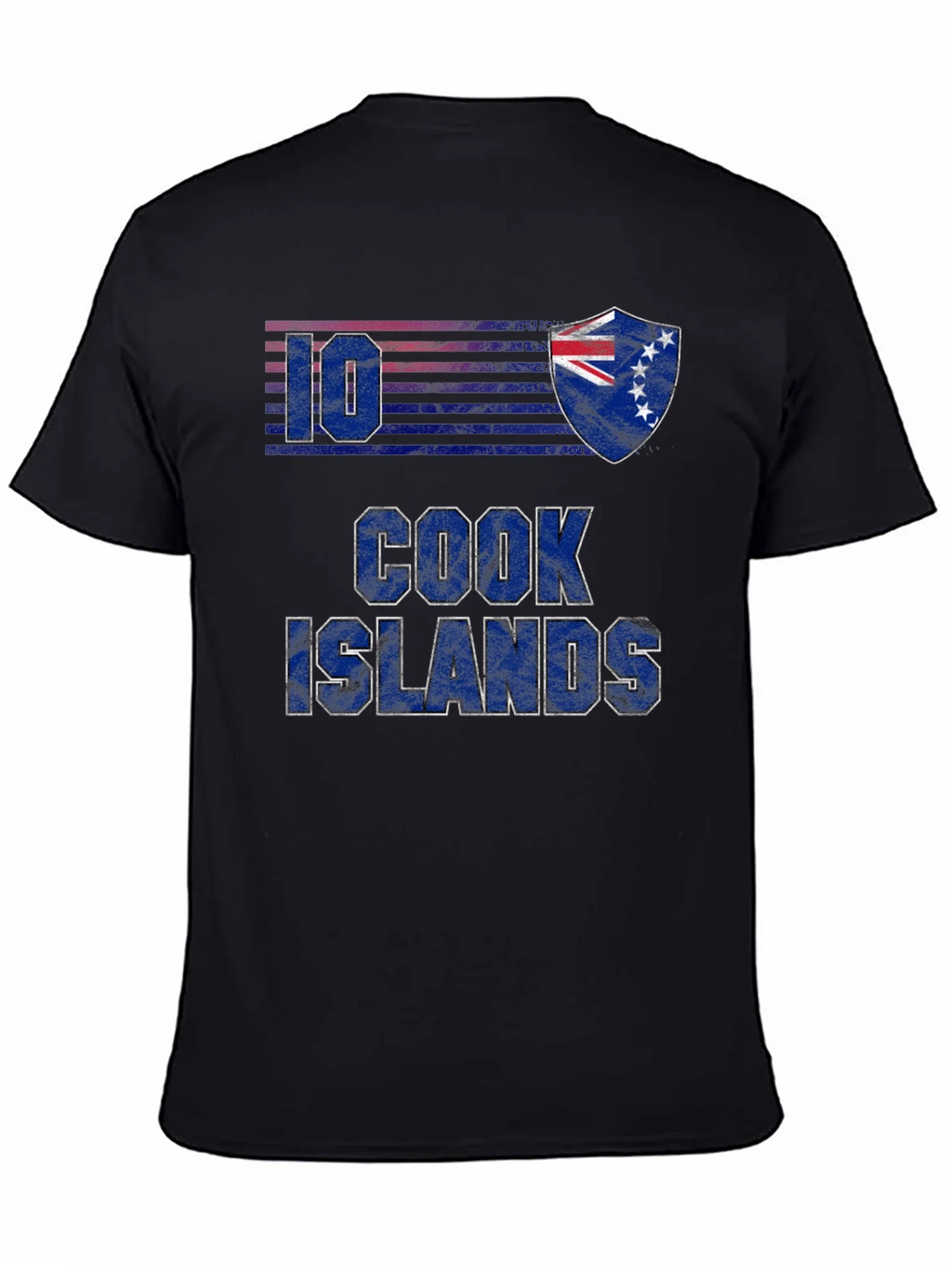 Cook Islands T-Shirt - Number 10 - National Pride