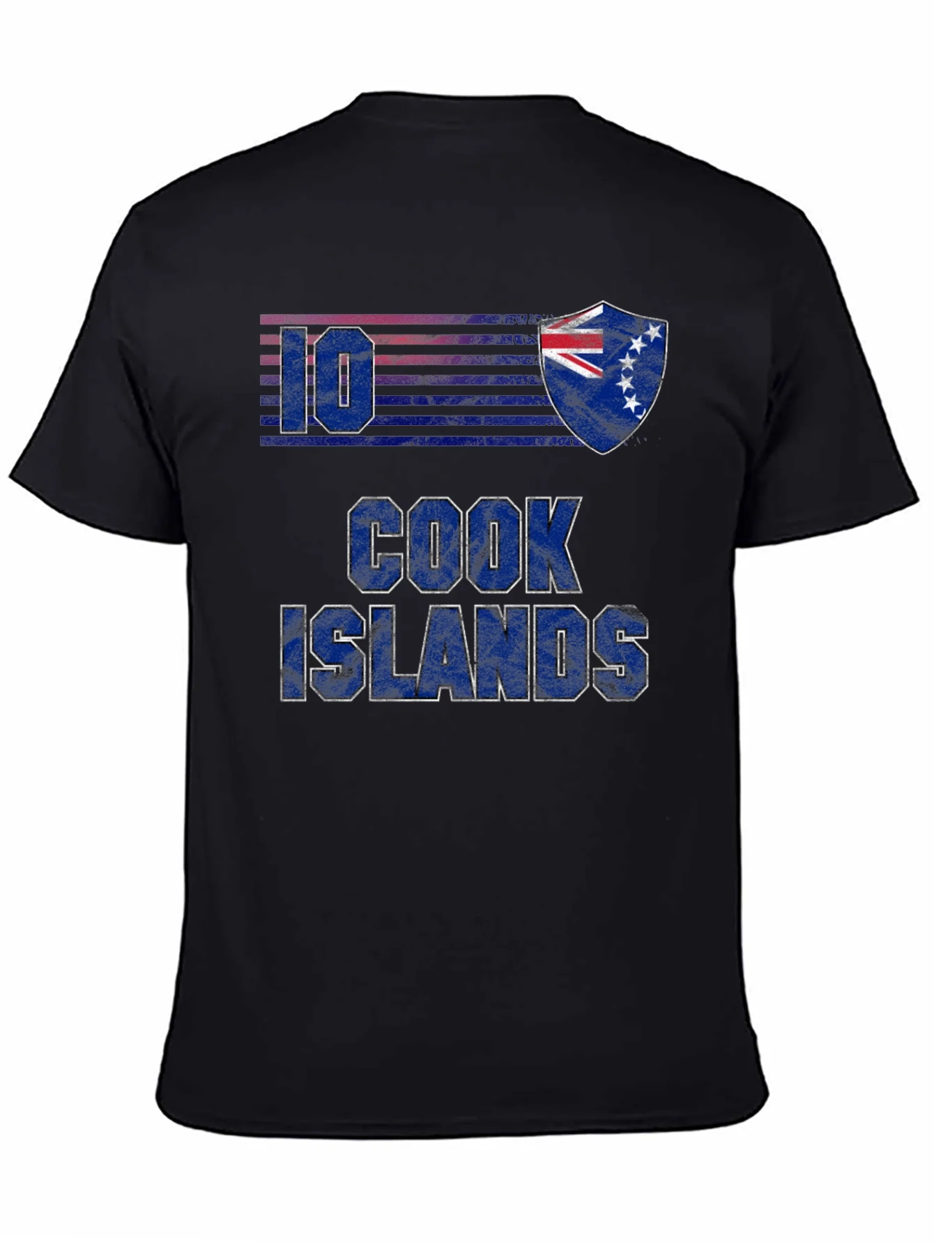 Cook Islands T-Shirt - Number 10 - National Pride