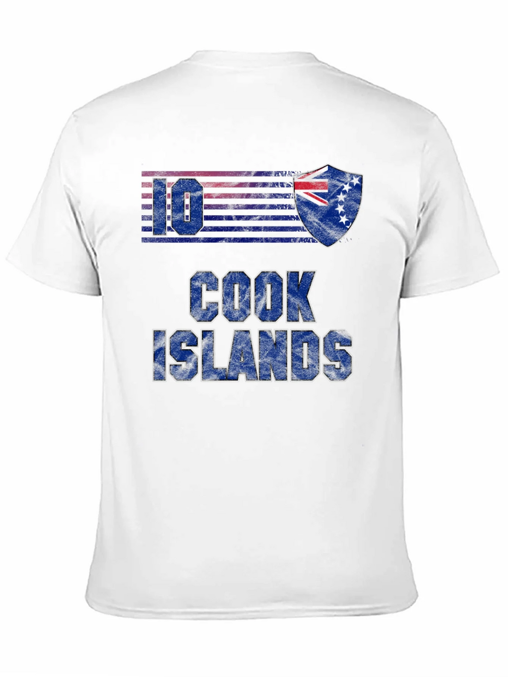 Cook Islands T-Shirt - Number 10 - National Pride