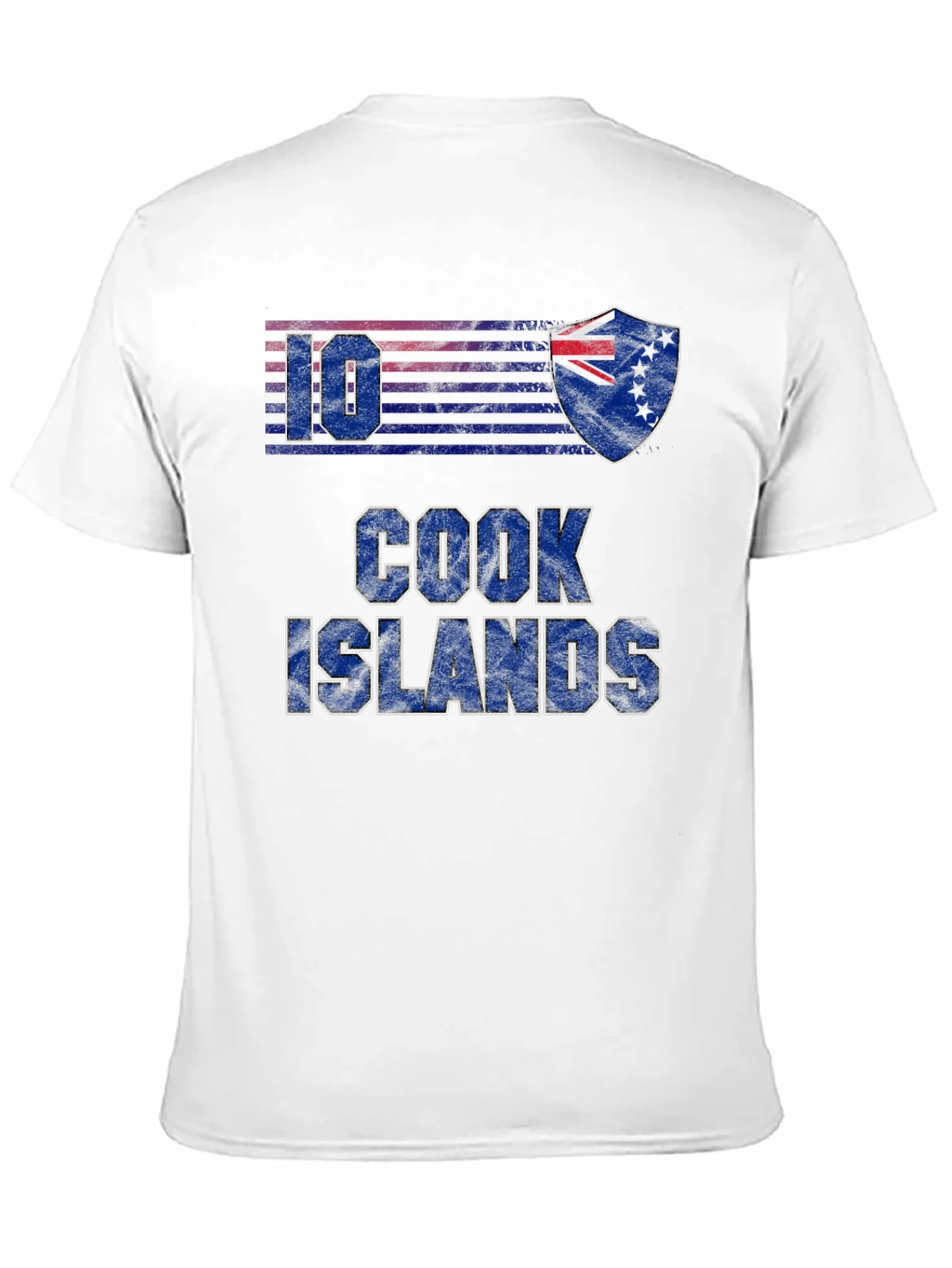 Cook Islands T-Shirt - Number 10 - National Pride