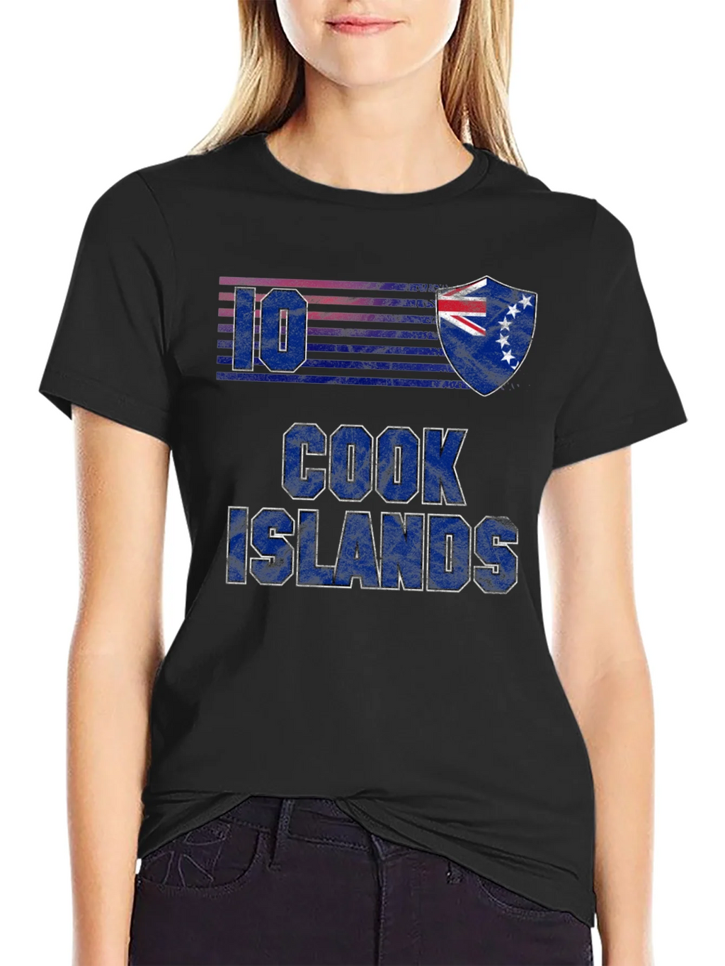 Cook Islands T-Shirt - Number 10 - National Pride