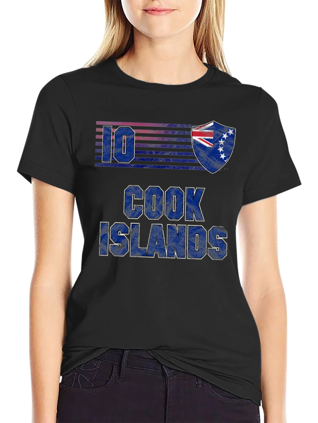 Cook Islands T-Shirt - Number 10 - National Pride