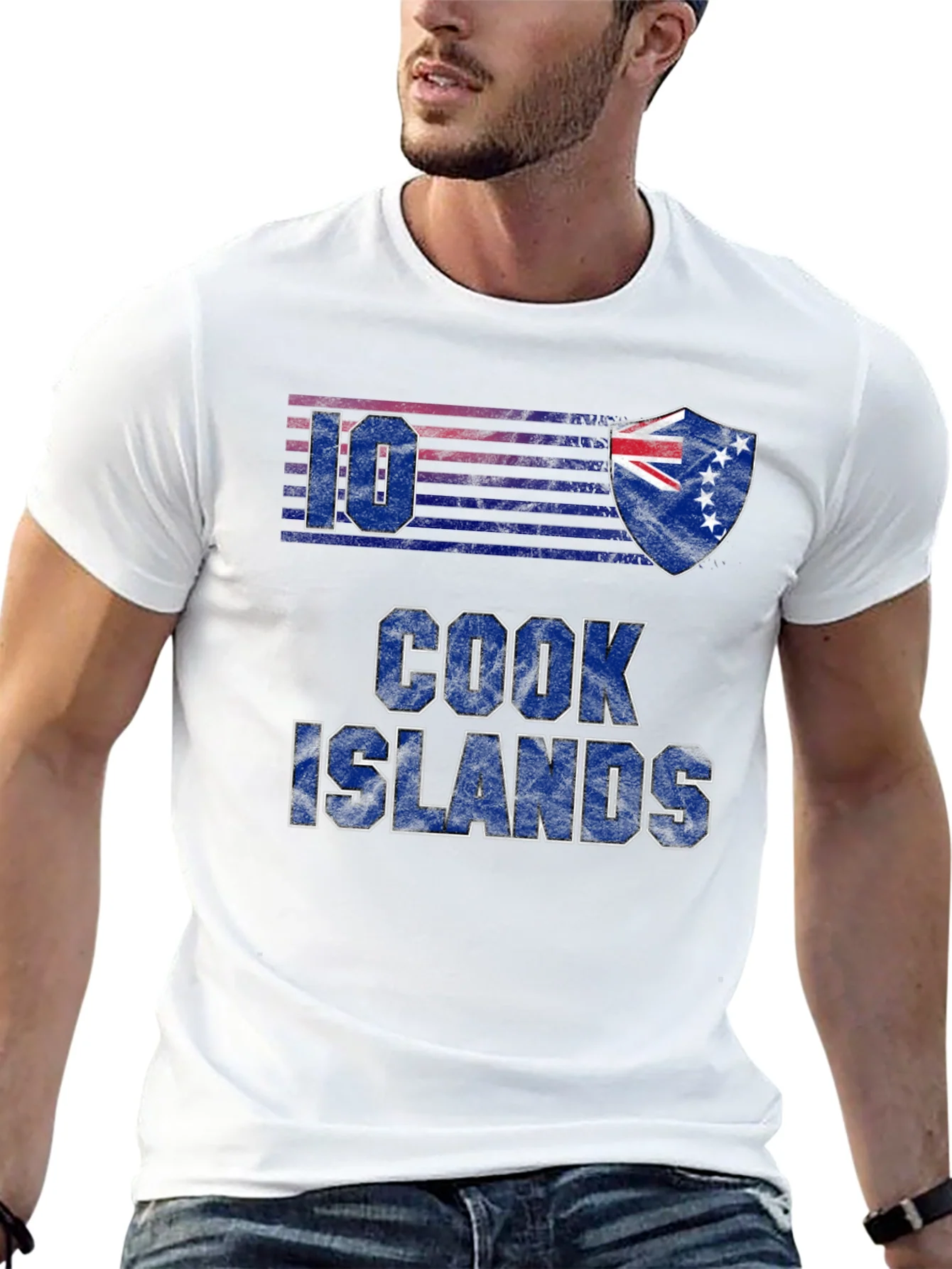 Cook Islands T-Shirt - Number 10 - National Pride