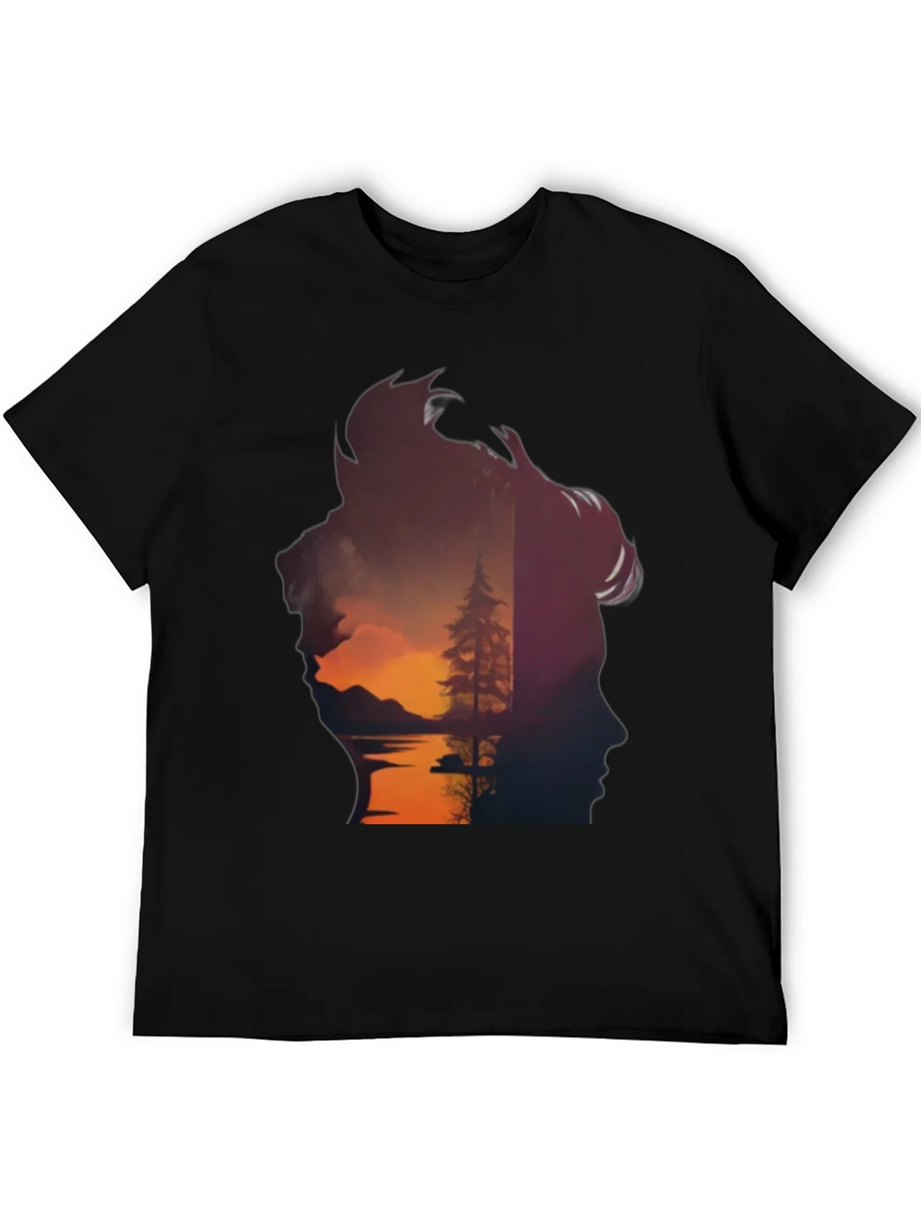 Nature Silhouette Graphic Tee