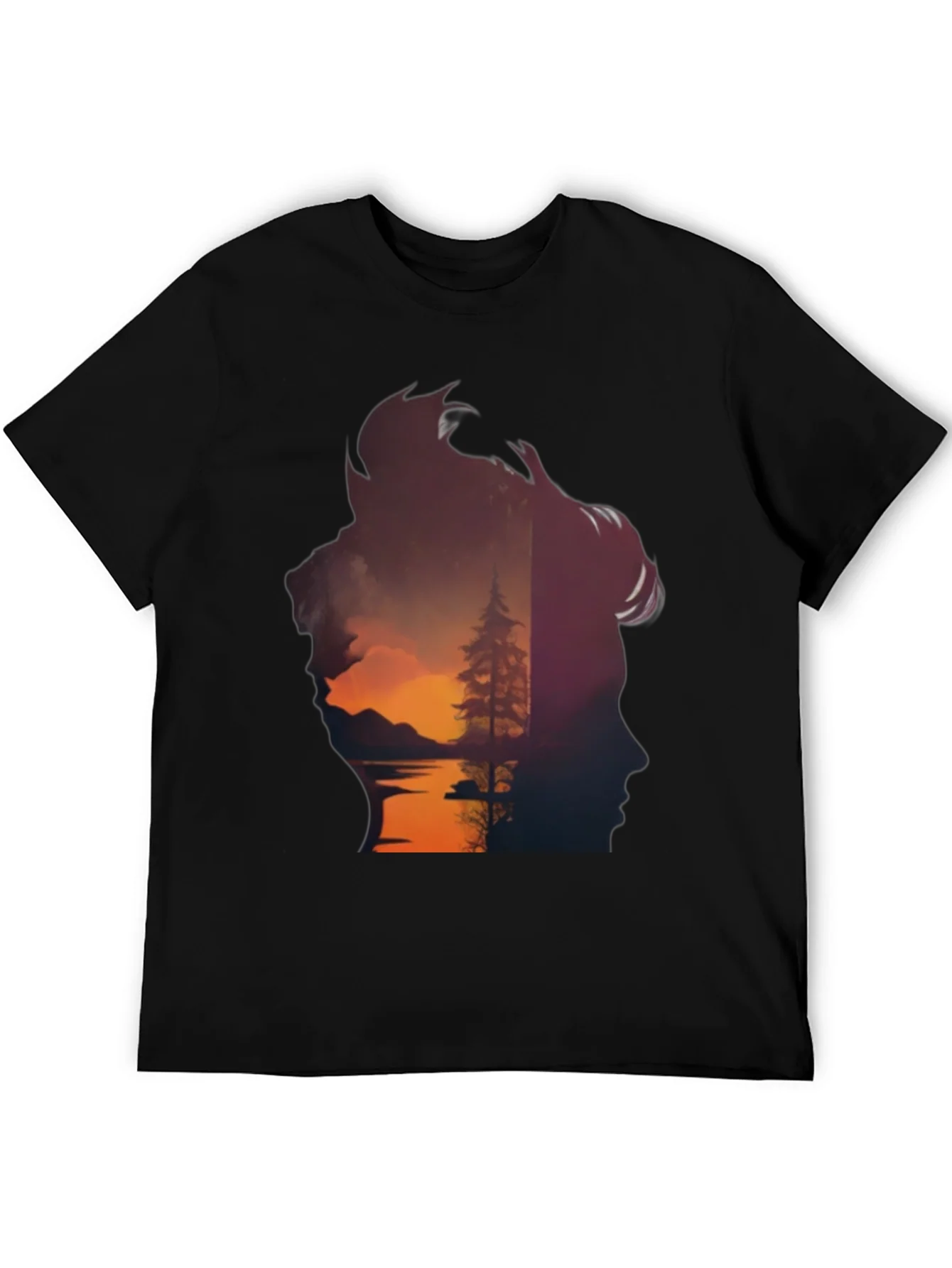 Nature Silhouette Graphic Tee