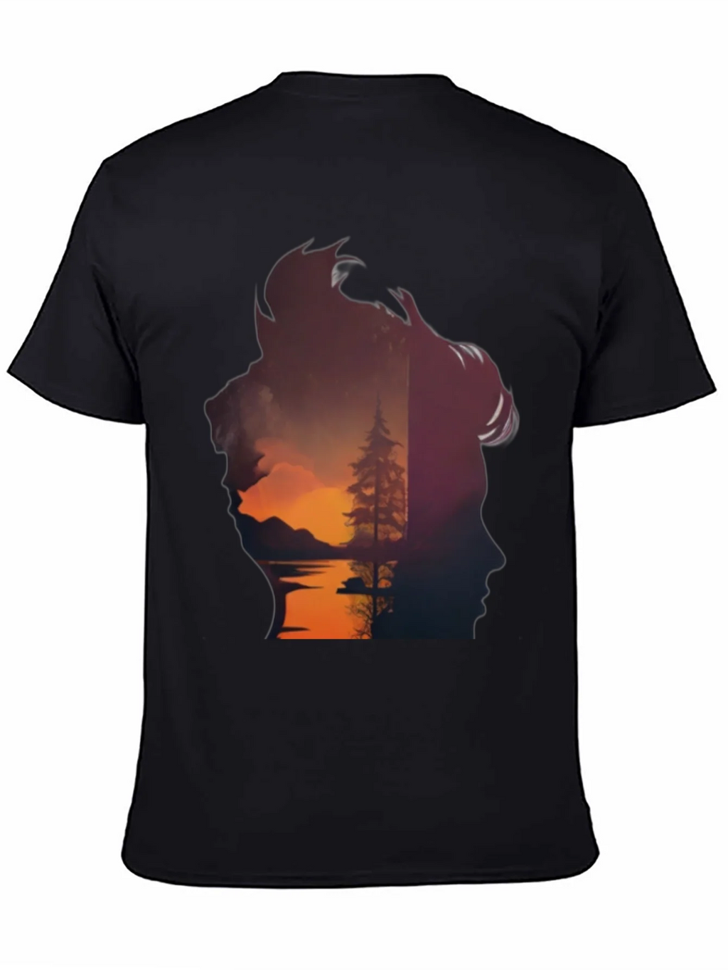 Nature Silhouette Graphic Tee