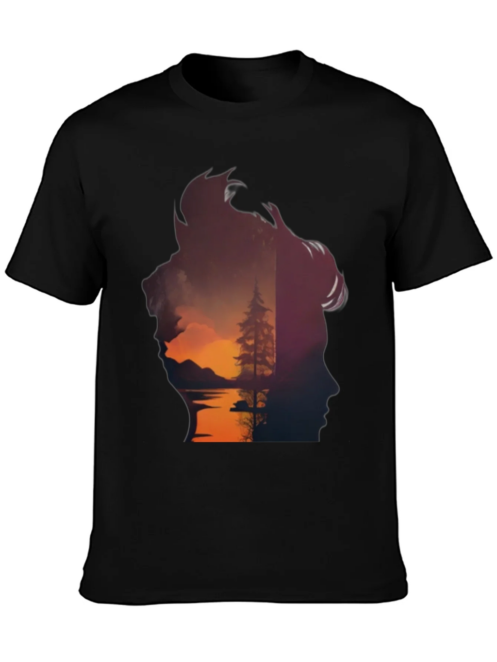 Nature Silhouette Graphic Tee