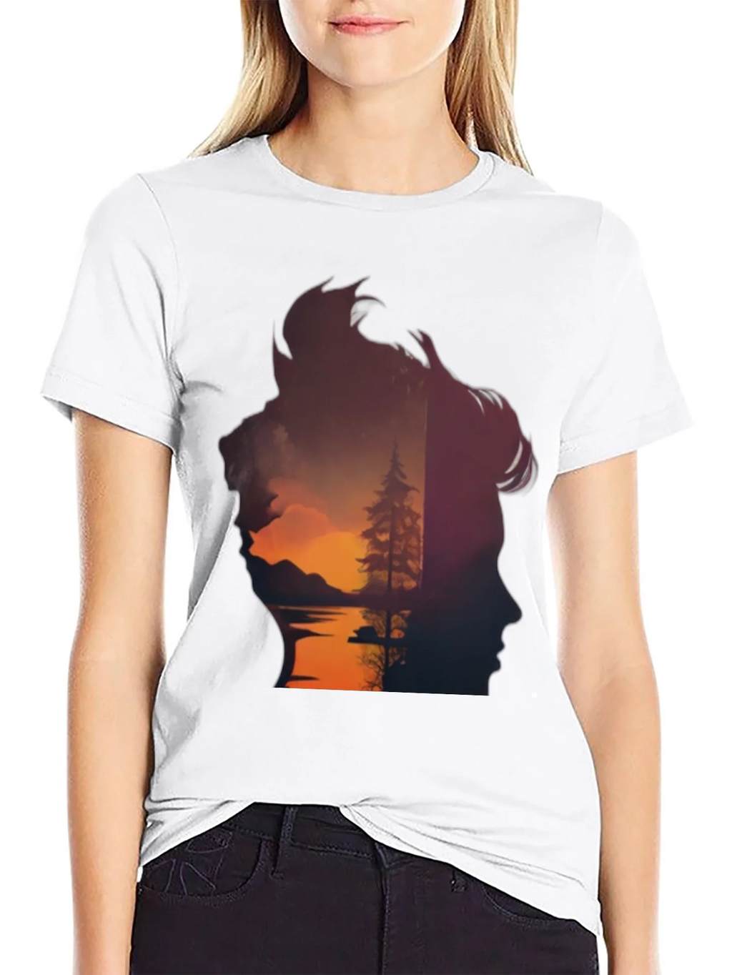 Nature Silhouette Graphic Tee