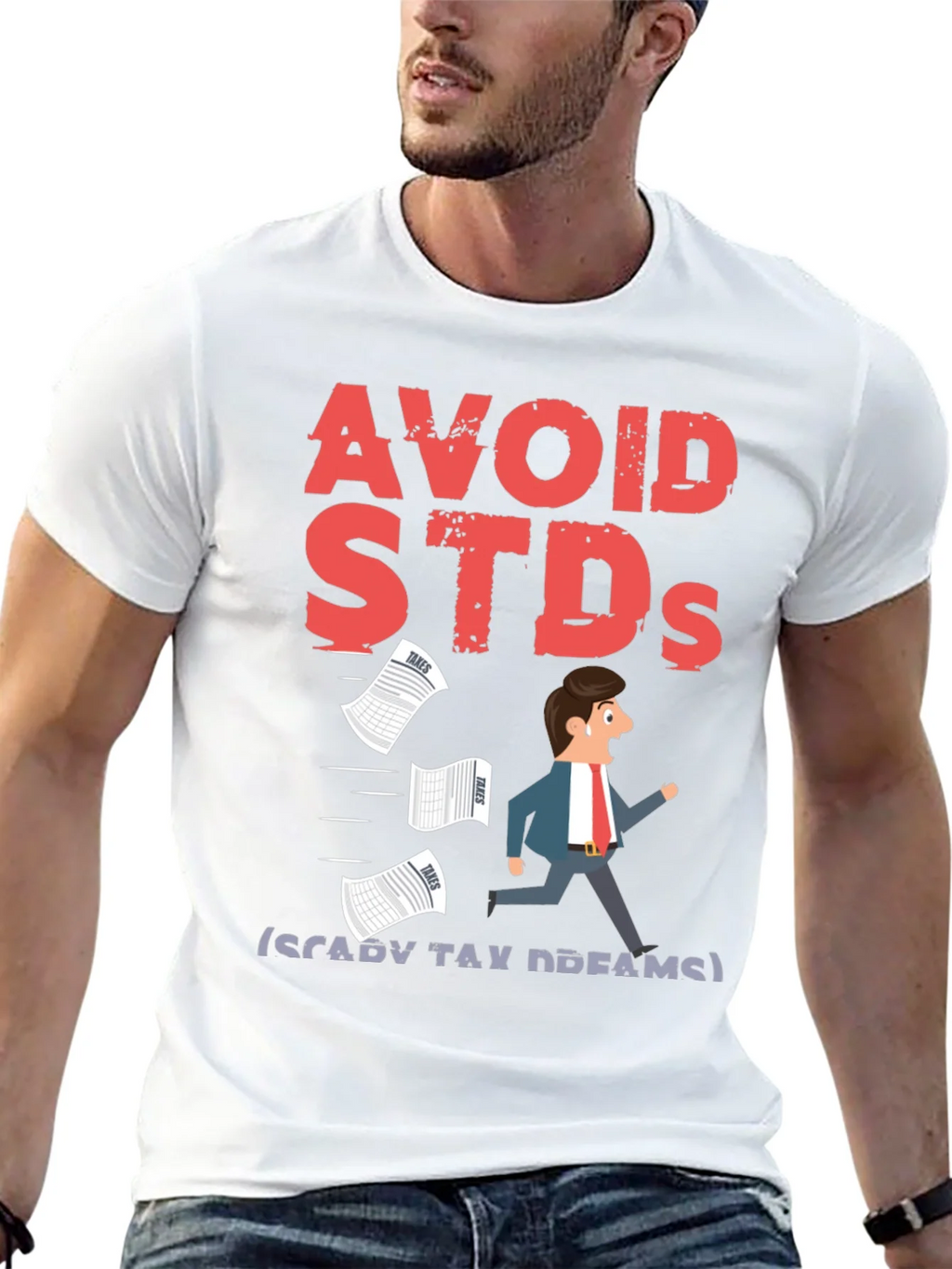 Avoid STDs (Scary Tax Dreams) T-Shirt