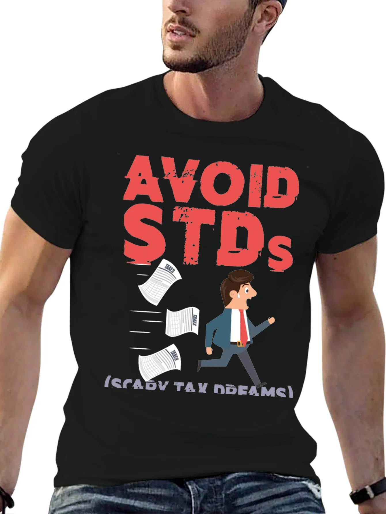Avoid STDs (Scary Tax Dreams) T-Shirt