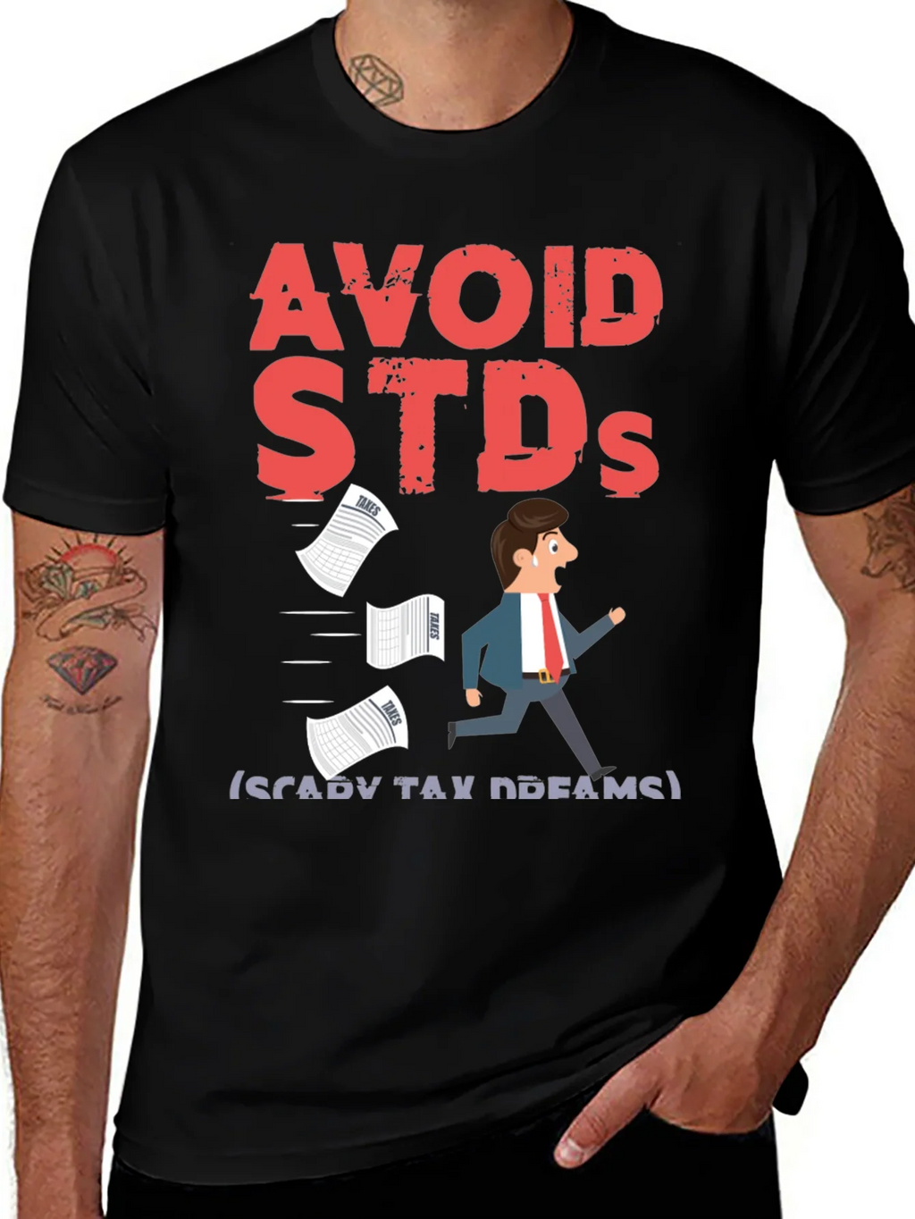 Avoid STDs (Scary Tax Dreams) T-Shirt
