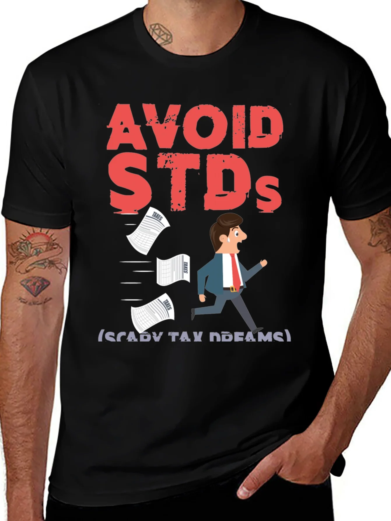 Avoid STDs (Scary Tax Dreams) T-Shirt