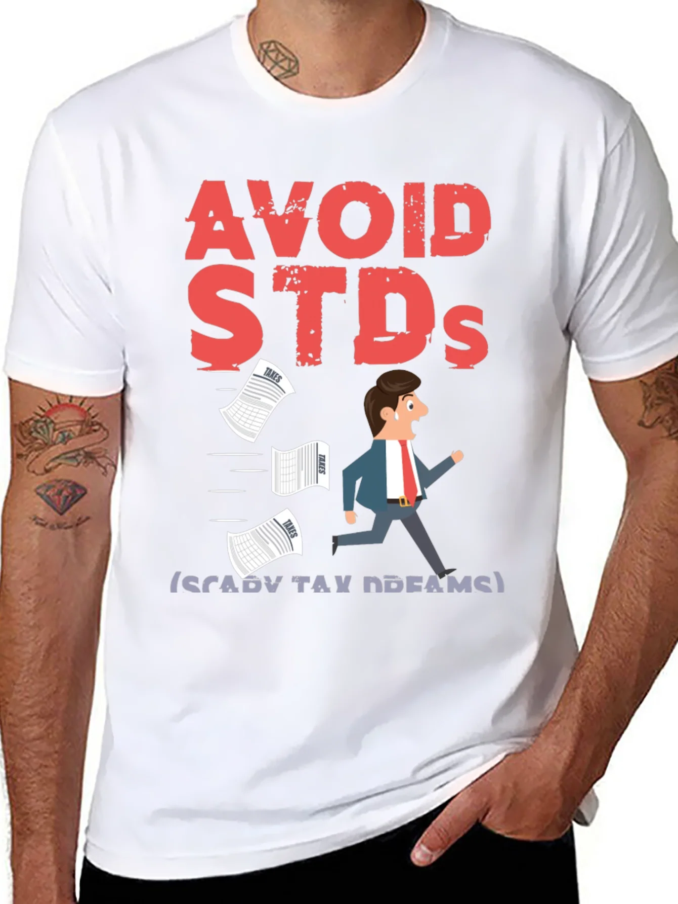 Avoid STDs (Scary Tax Dreams) T-Shirt