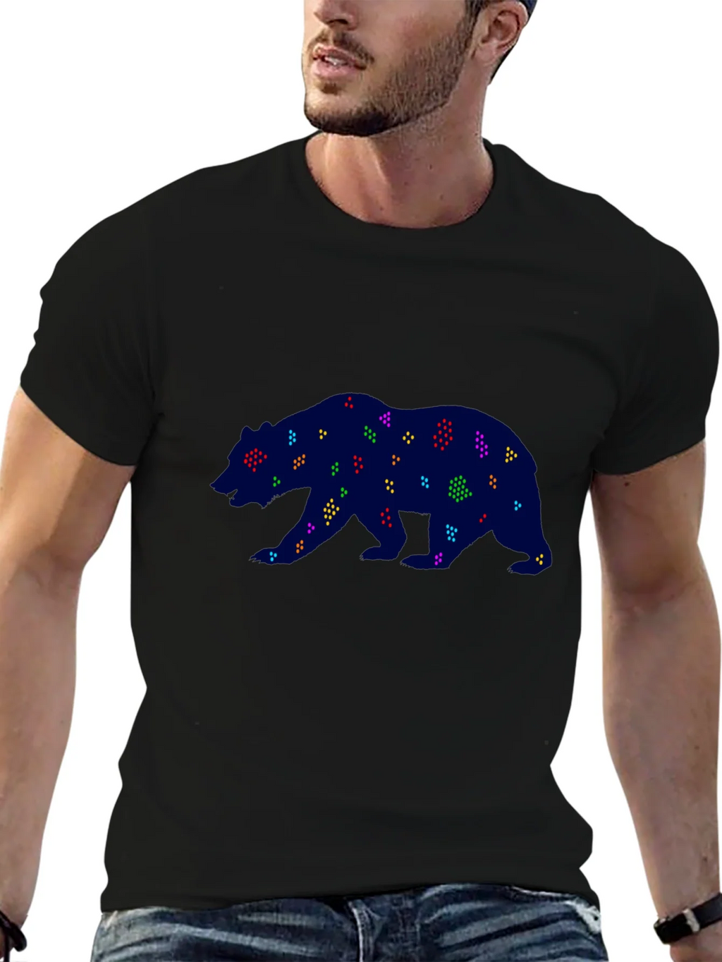 Bear Design T-Shirt